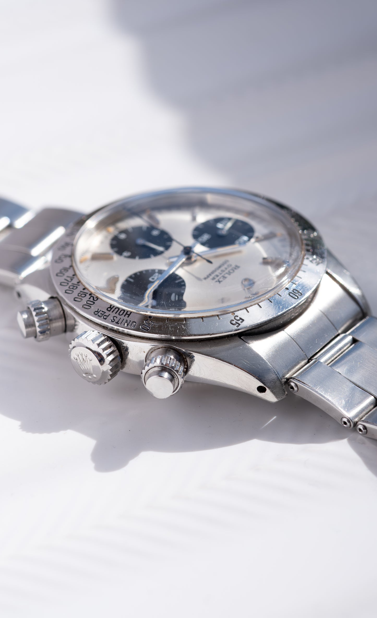 ROLEX Cosmograph Daytona Reference 6265 Silver Sigma Dial (1976)
