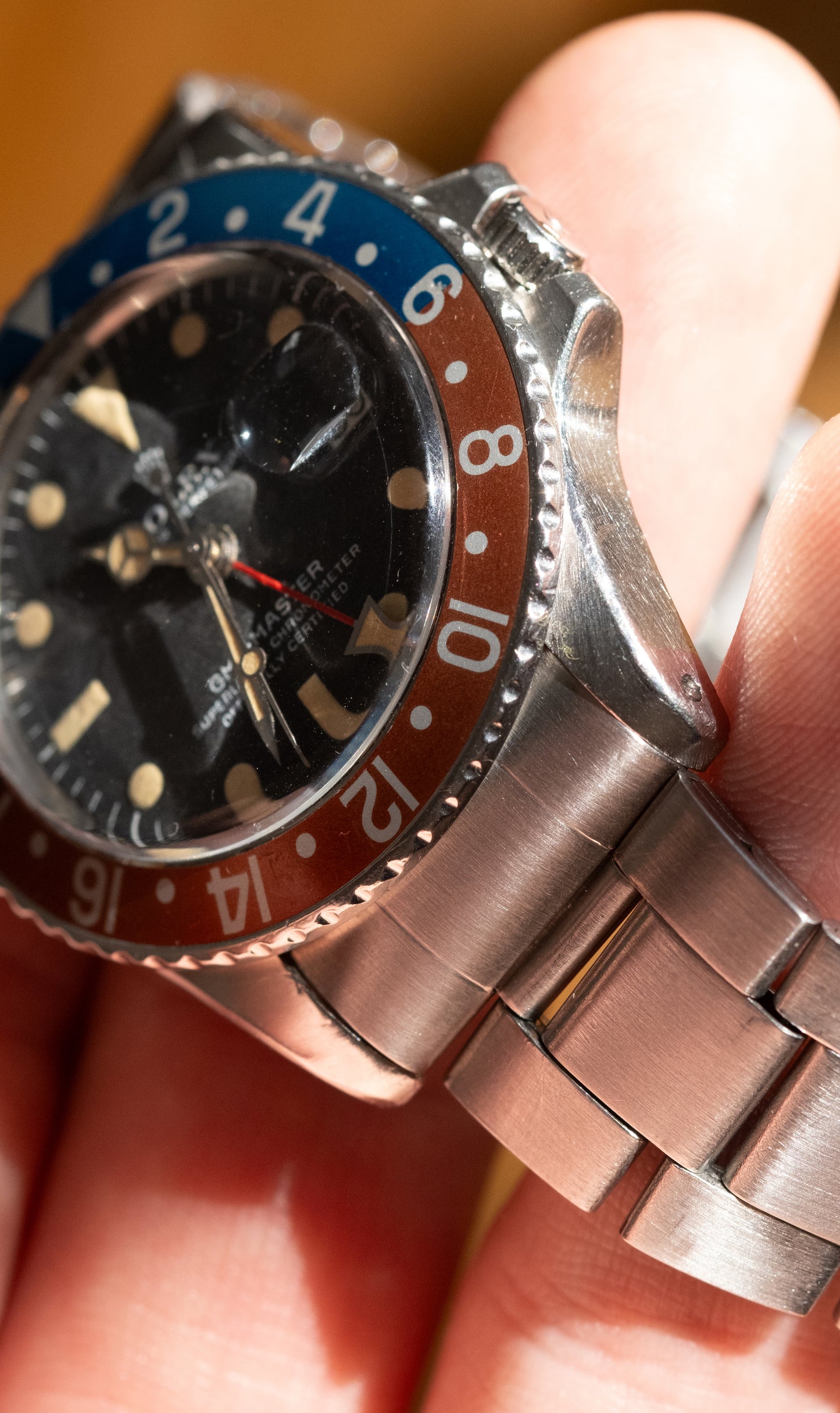 ROLEX GMT Master Ref. 1675 RARE Mk. 2.5 Lemrich Dial (1973)