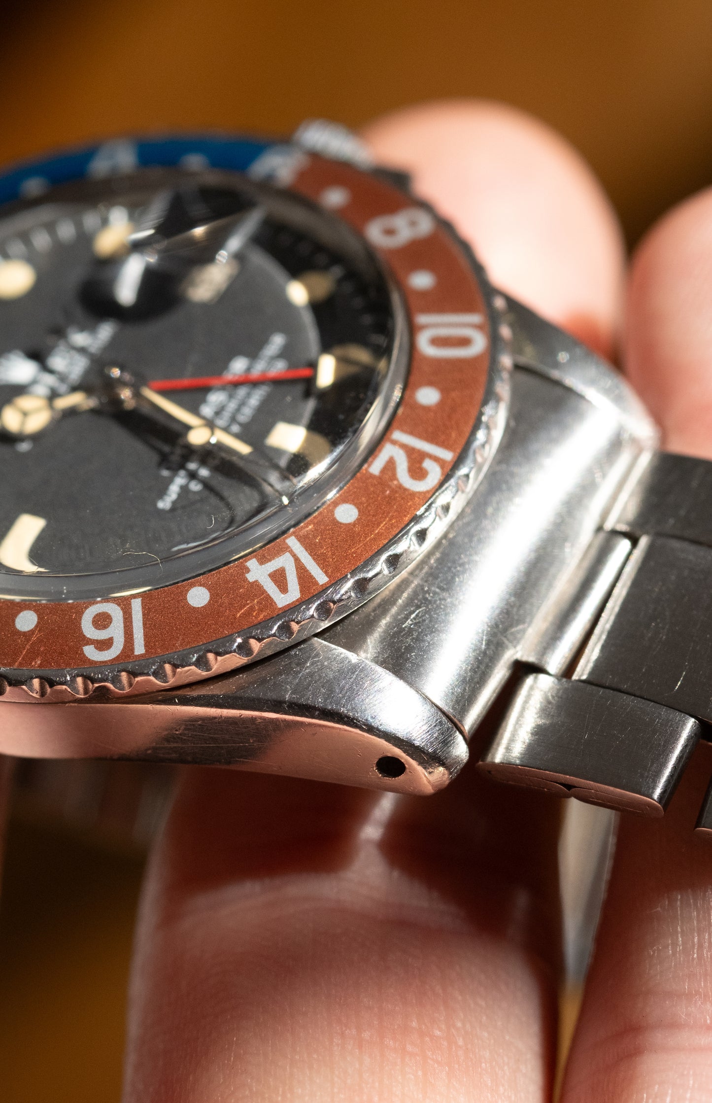 ROLEX GMT Master Ref. 1675 RARE Mk. 2.5 Lemrich Dial (1973)