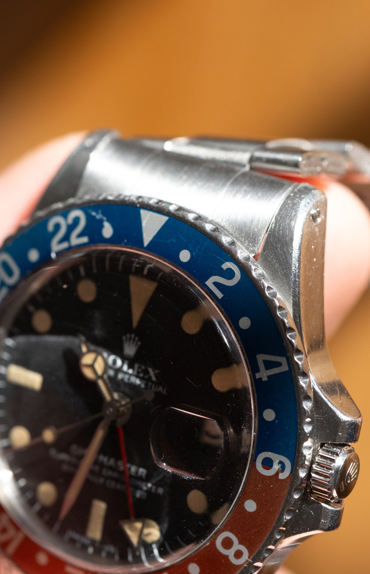 ROLEX GMT Master Ref. 1675 RARE Mk. 2.5 Lemrich Dial (1973)
