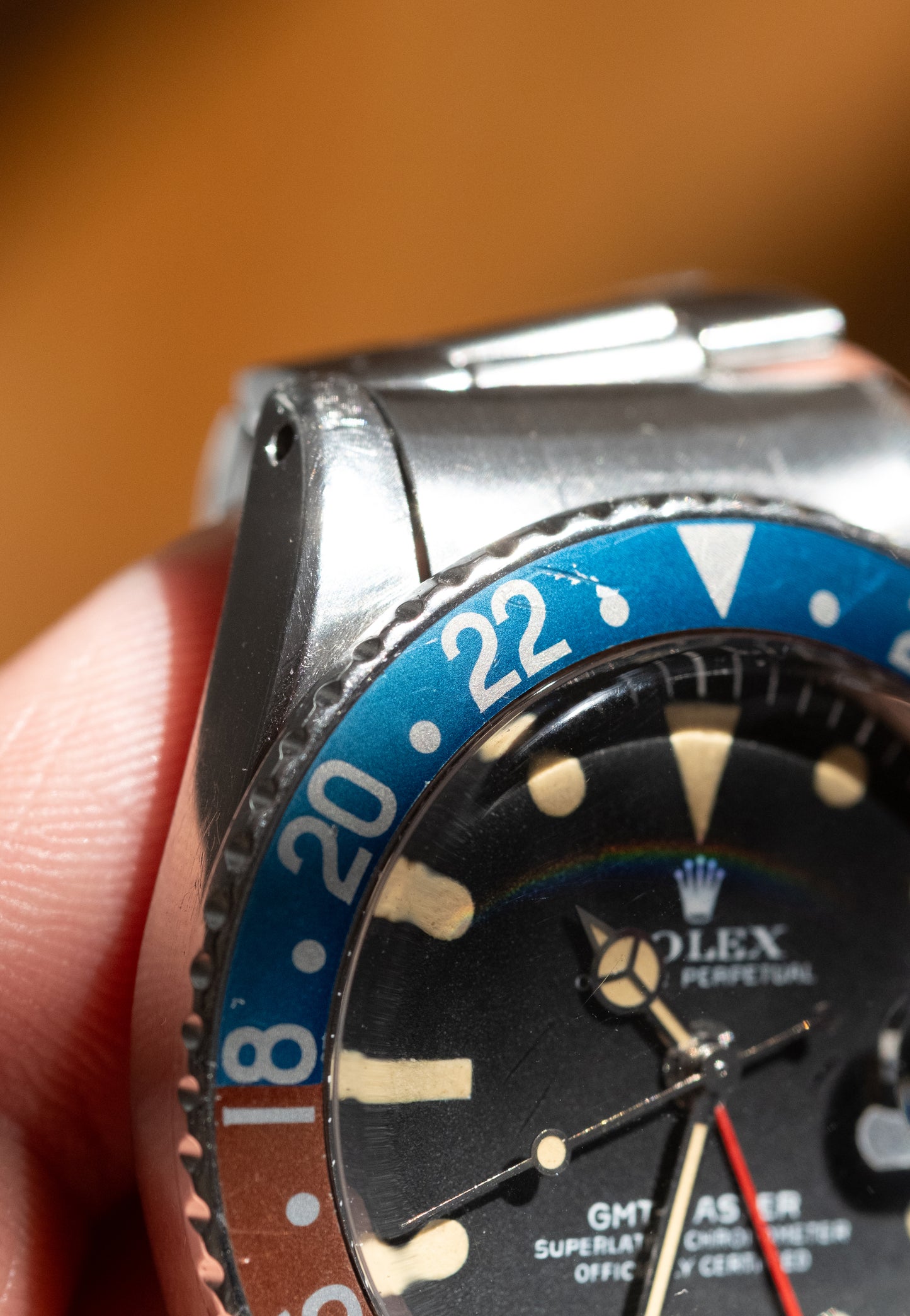 ROLEX GMT Master Ref. 1675 RARE Mk. 2.5 Lemrich Dial (1973)