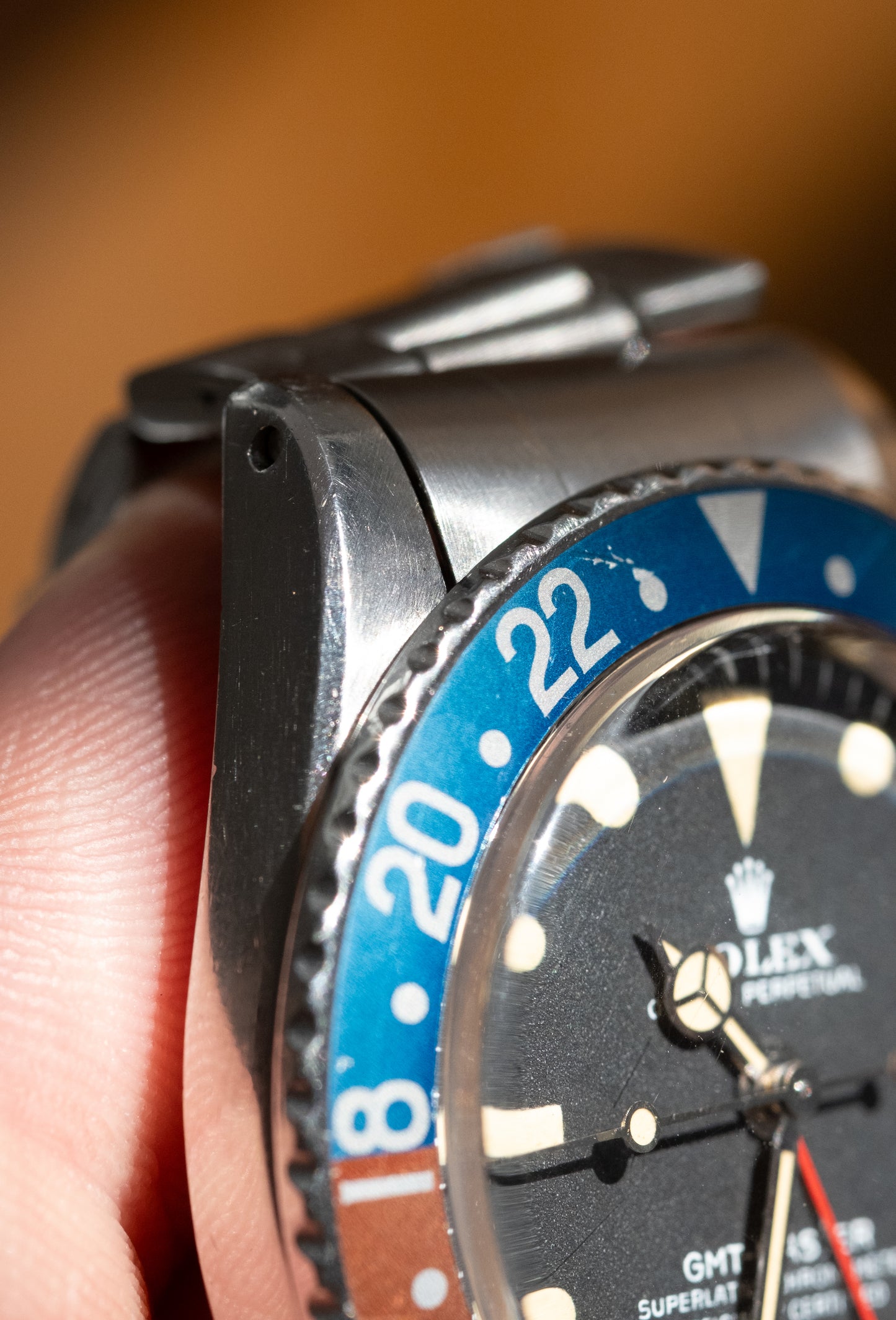 ROLEX GMT Master Ref. 1675 RARE Mk. 2.5 Lemrich Dial (1973)