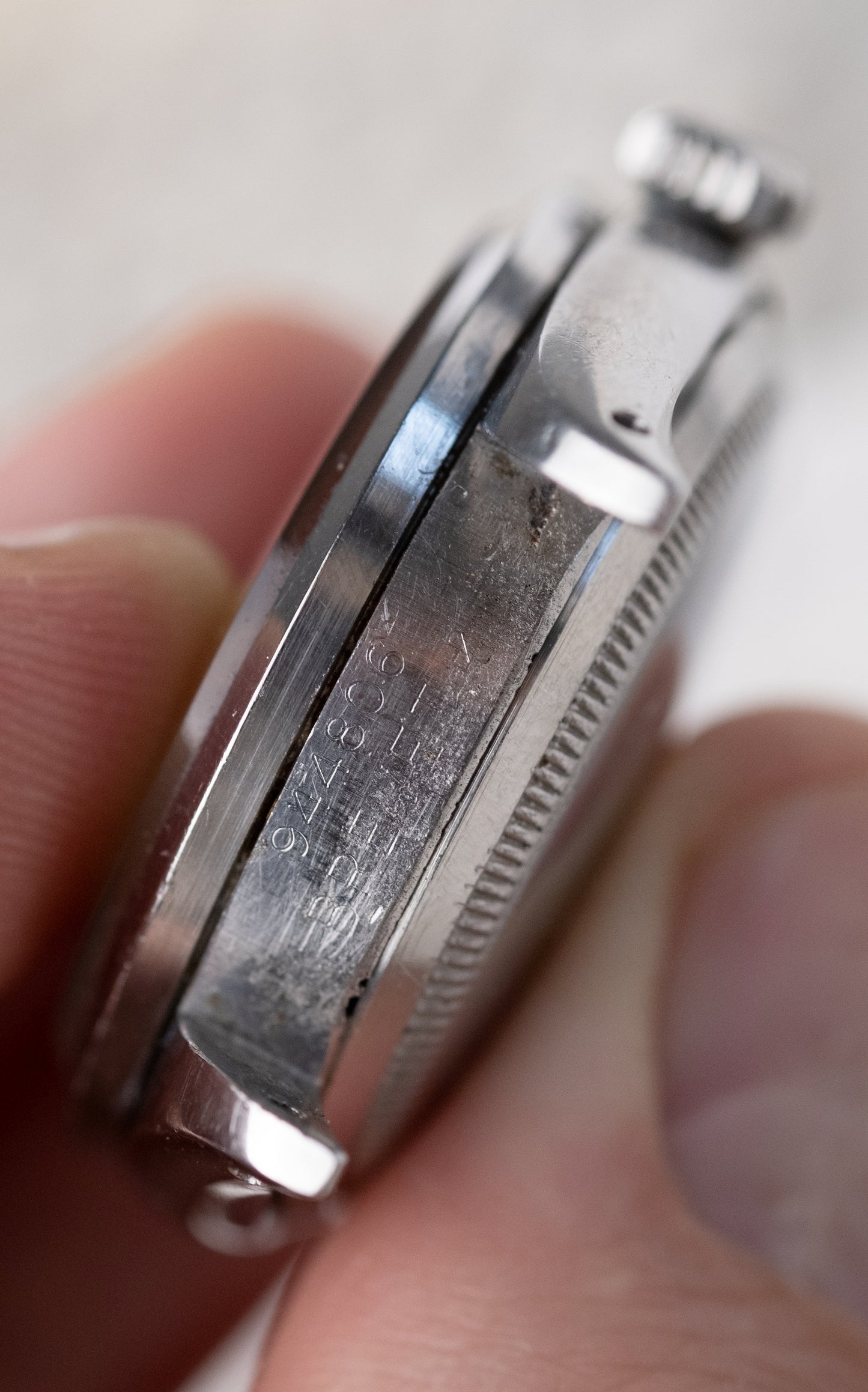 ROLEX Explorer Ref. 6150 Gilt Chapter Ring Swiss only Lollipop Dial (1953)