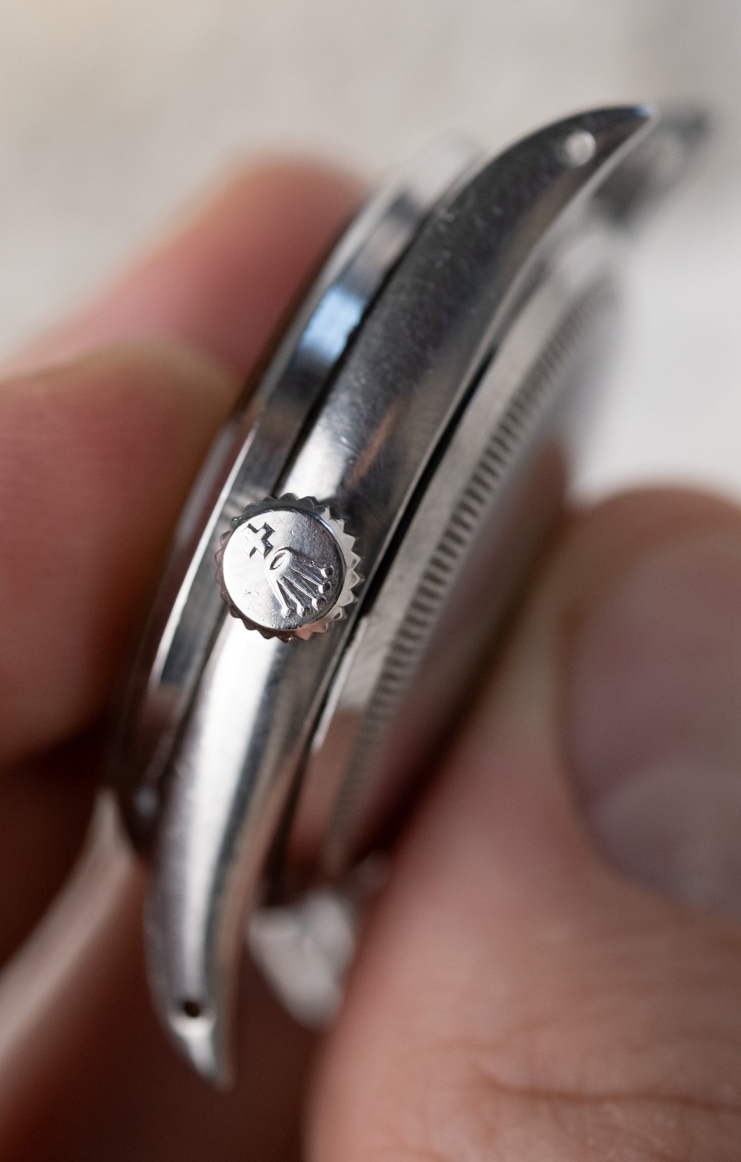 ROLEX Explorer Ref. 6150 Gilt Chapter Ring Swiss only Lollipop Dial (1953)