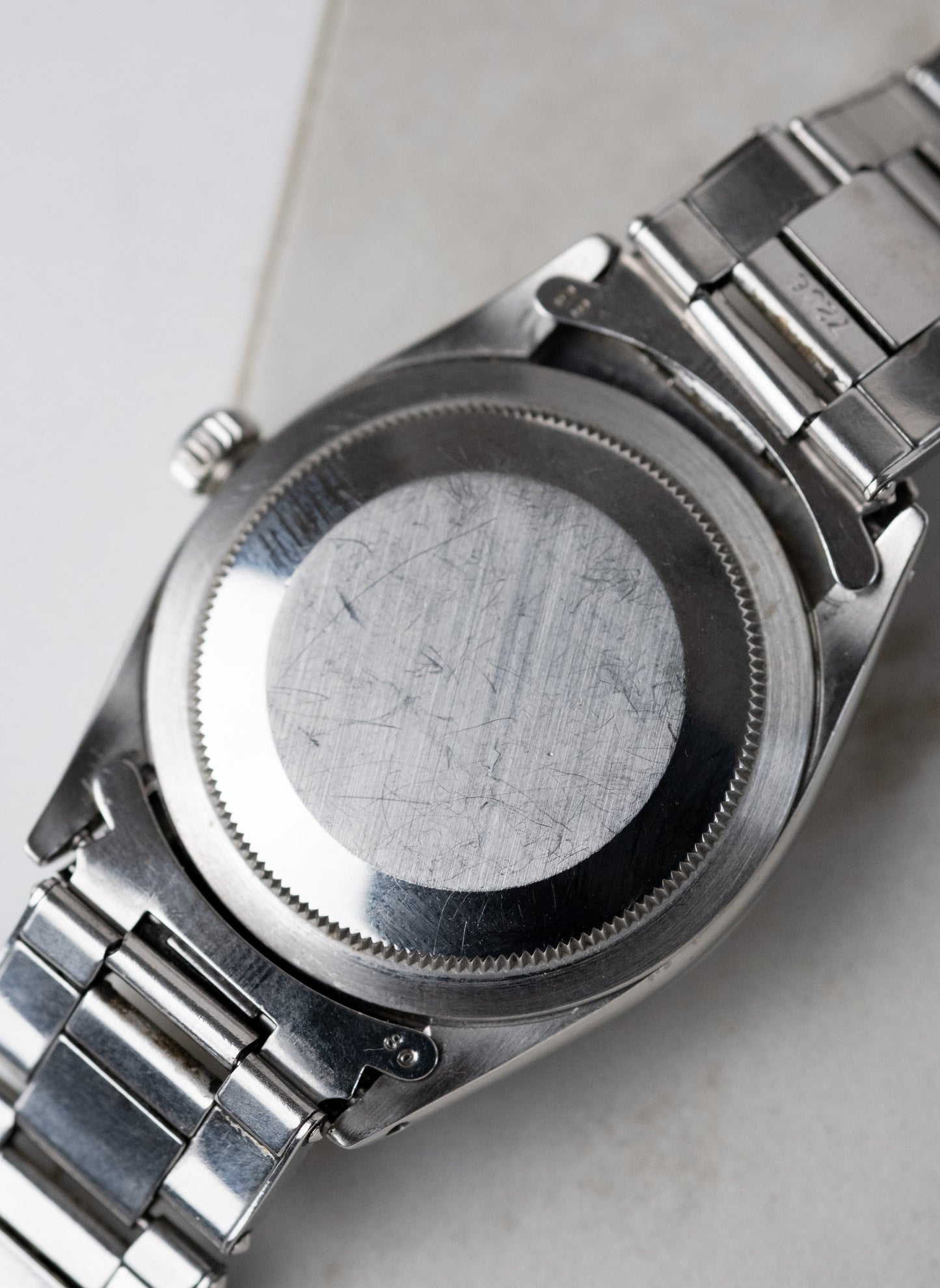 ROLEX Explorer ref. 1016 Type 1 Gilt Gloss Chapter Ring Exclamation Mark (1960)