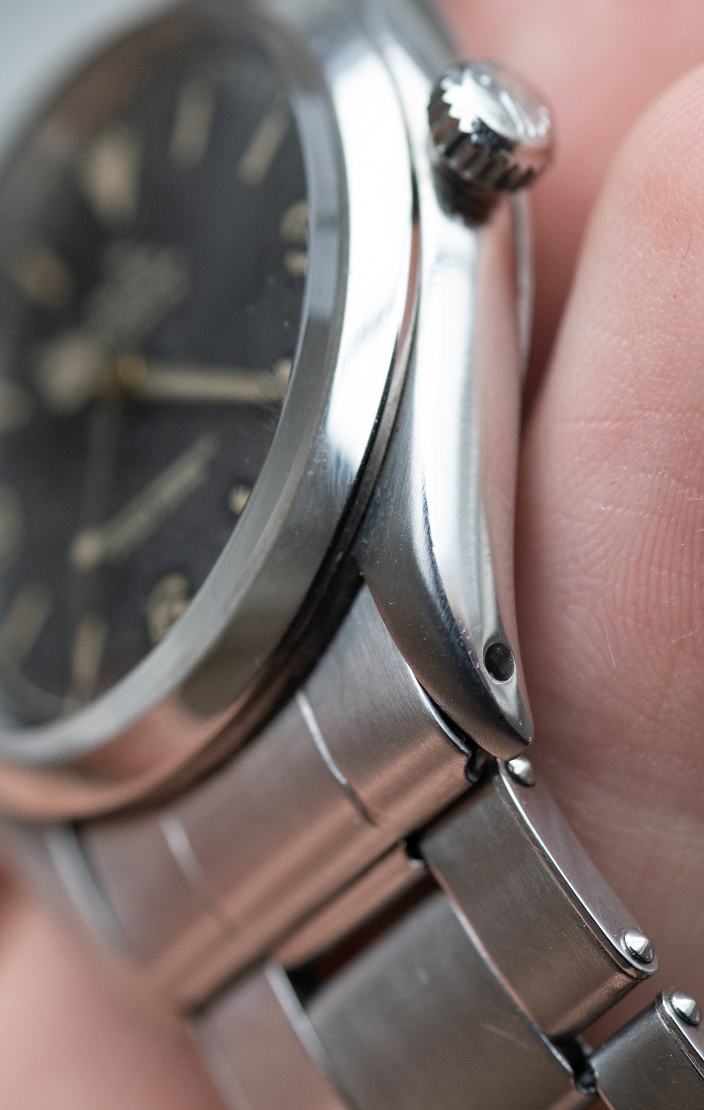 ROLEX Explorer ref. 1016 Type 1 Gilt Gloss Chapter Ring Exclamation Mark (1960)