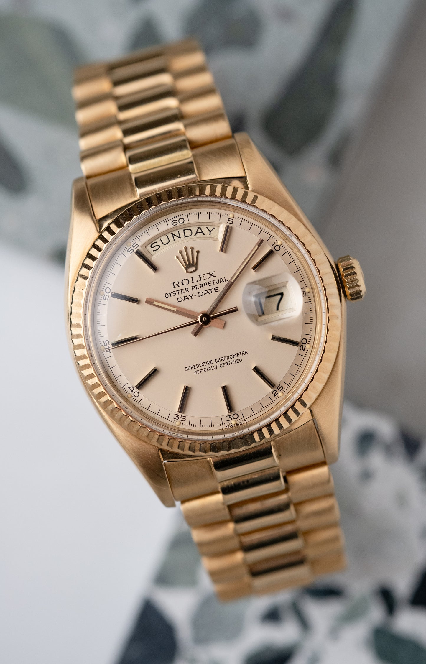 ROLEX Oyster Perpetual Day Date Ref. 1803 President 18ct Yellow Gold (1972)