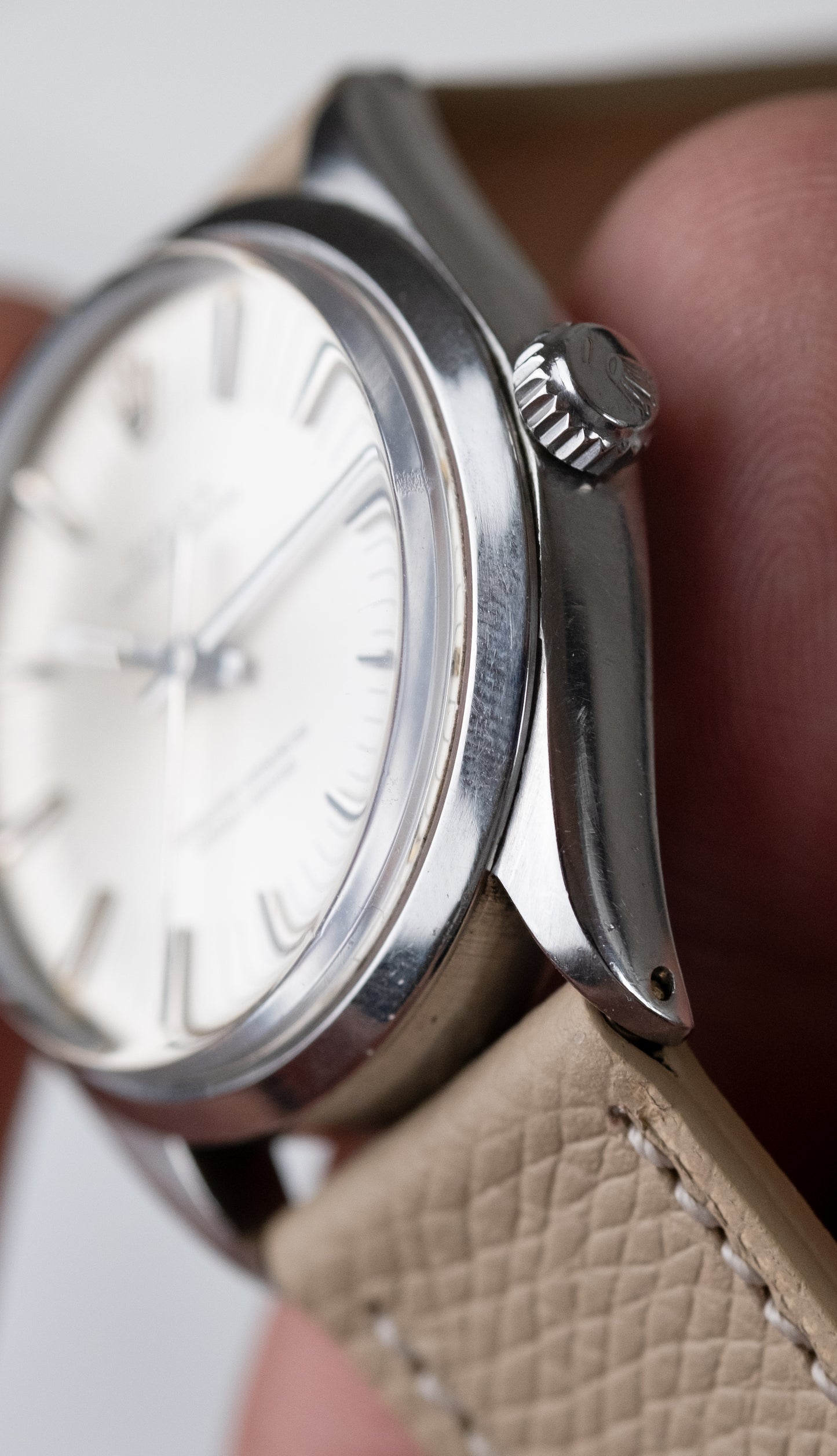 ROLEX Oyster Perpetual Ref. 1002 rare Long Index Dial (1971)