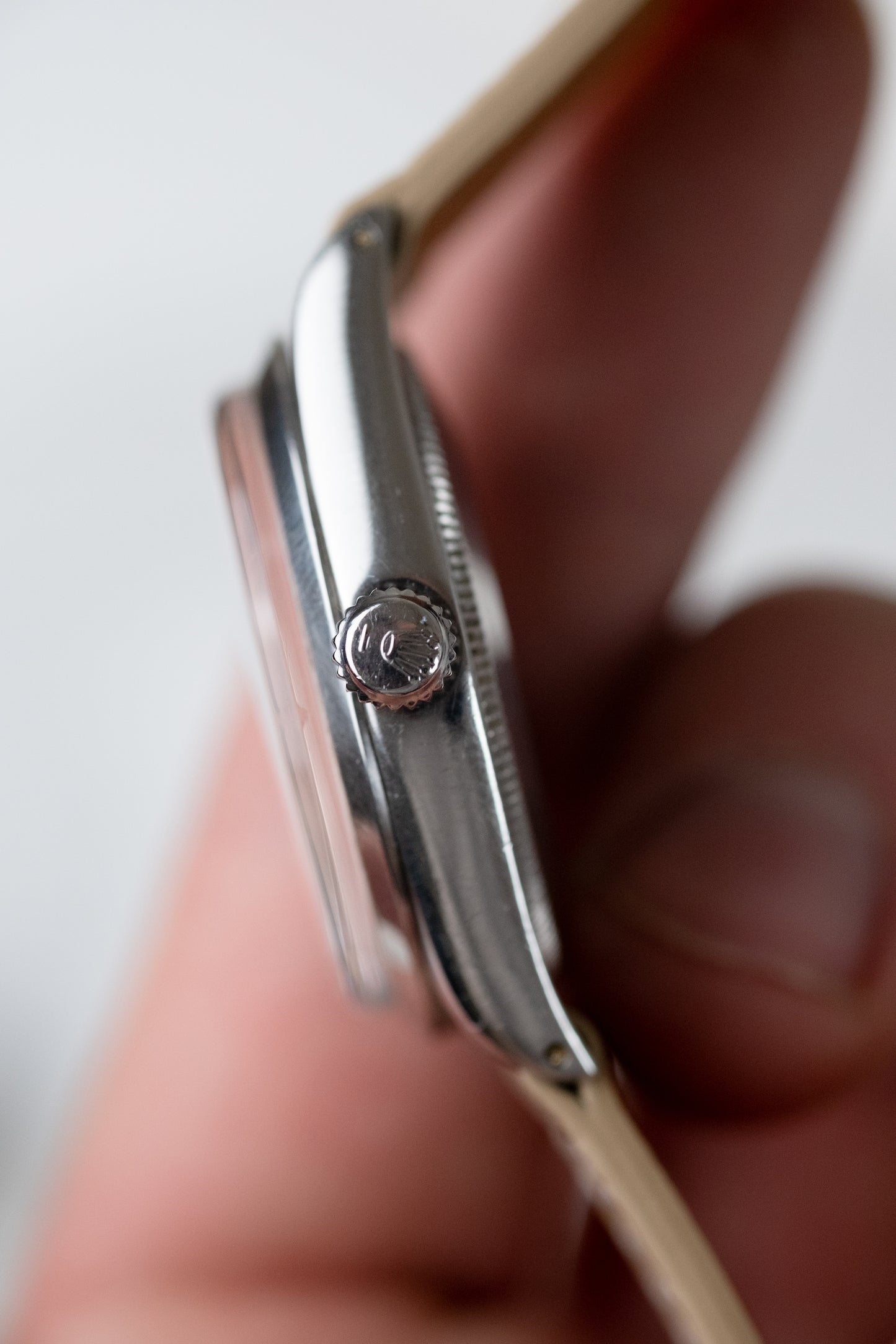 ROLEX Oyster Perpetual Ref. 1002 rare Long Index Dial (1971)