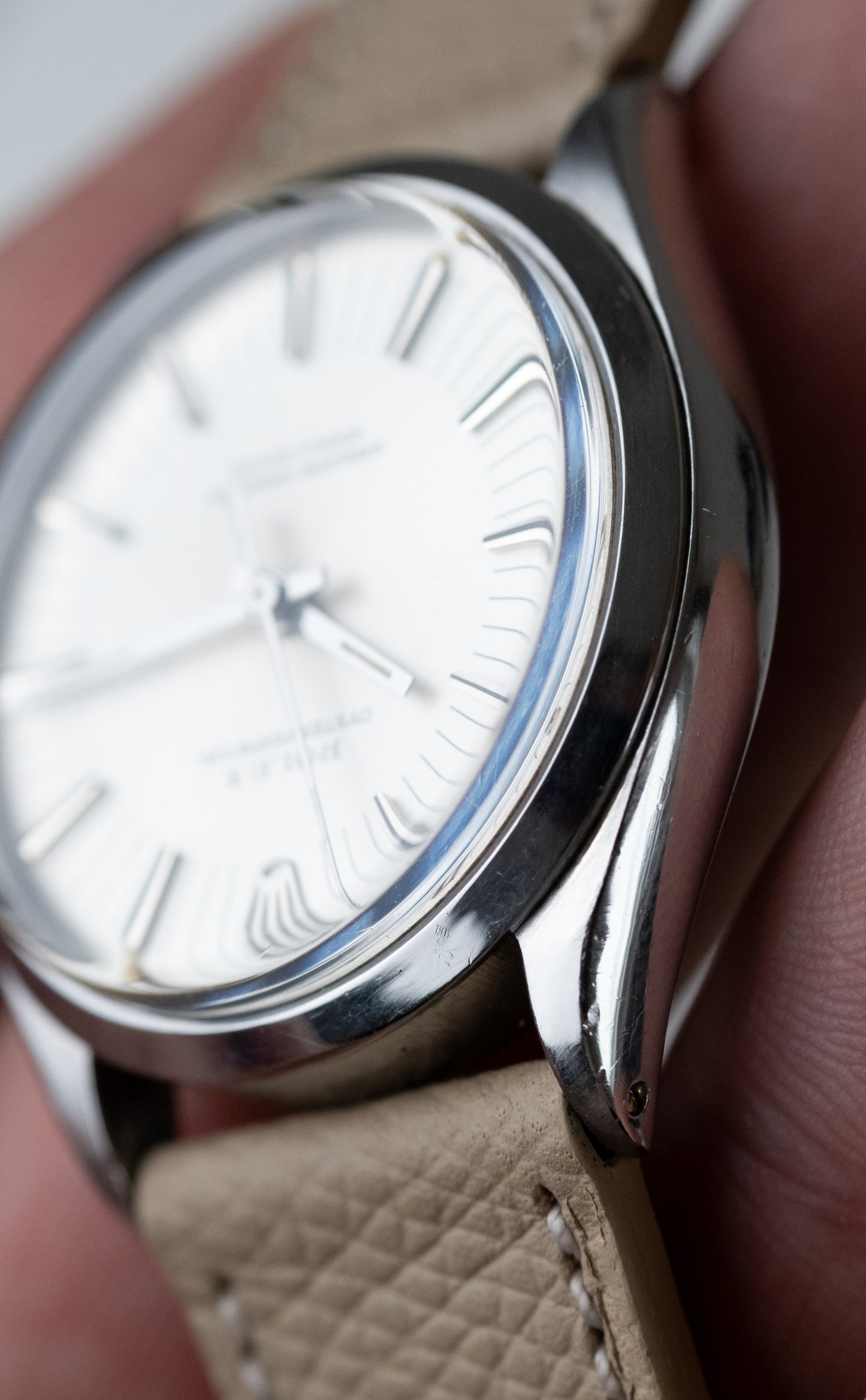 ROLEX Oyster Perpetual Ref. 1002 rare Long Index Dial (1971)