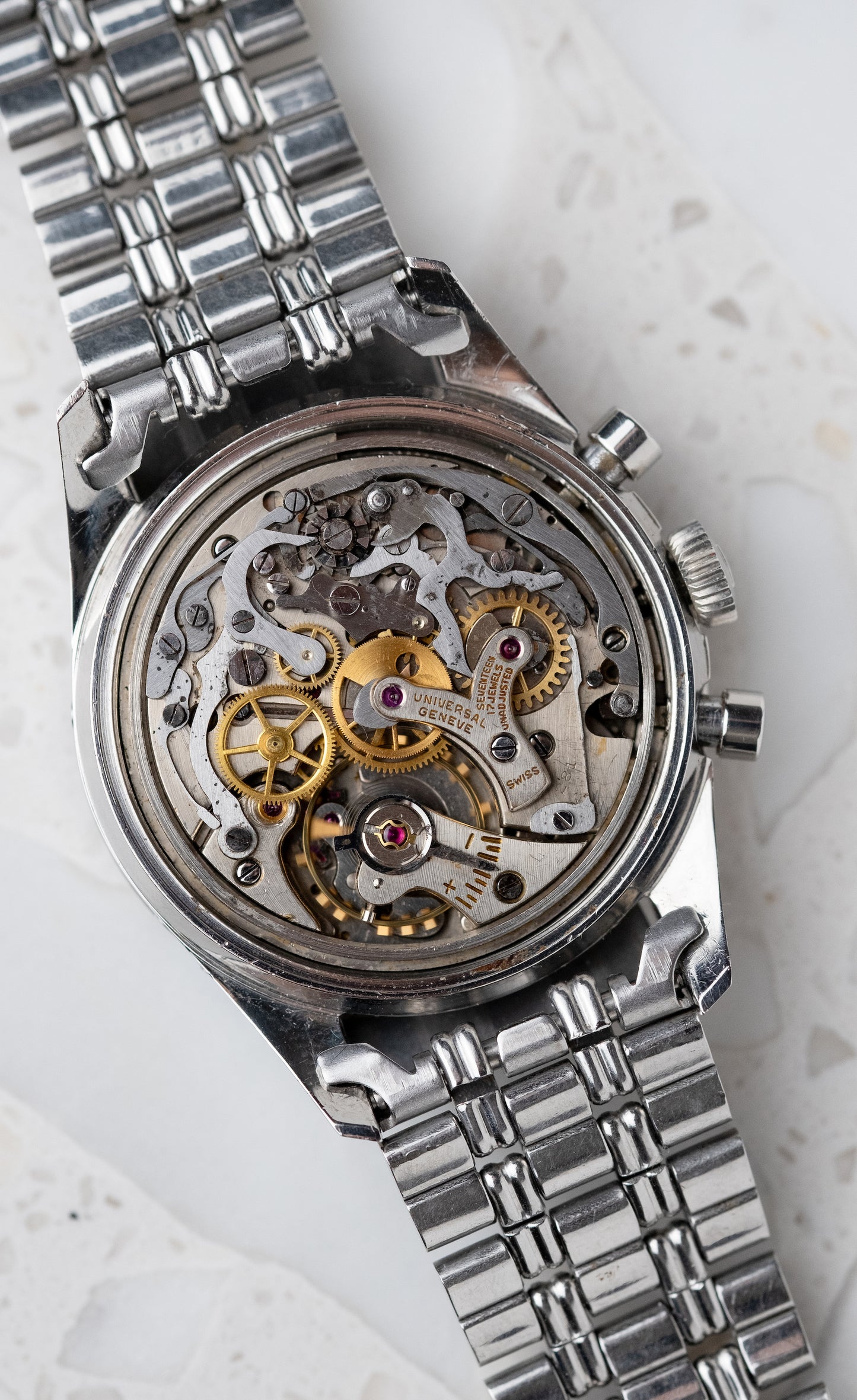 UNIVERSAL GENEVE Tri Compax Chronograph Ref. 881101/02 Evil Clapton (1963)
