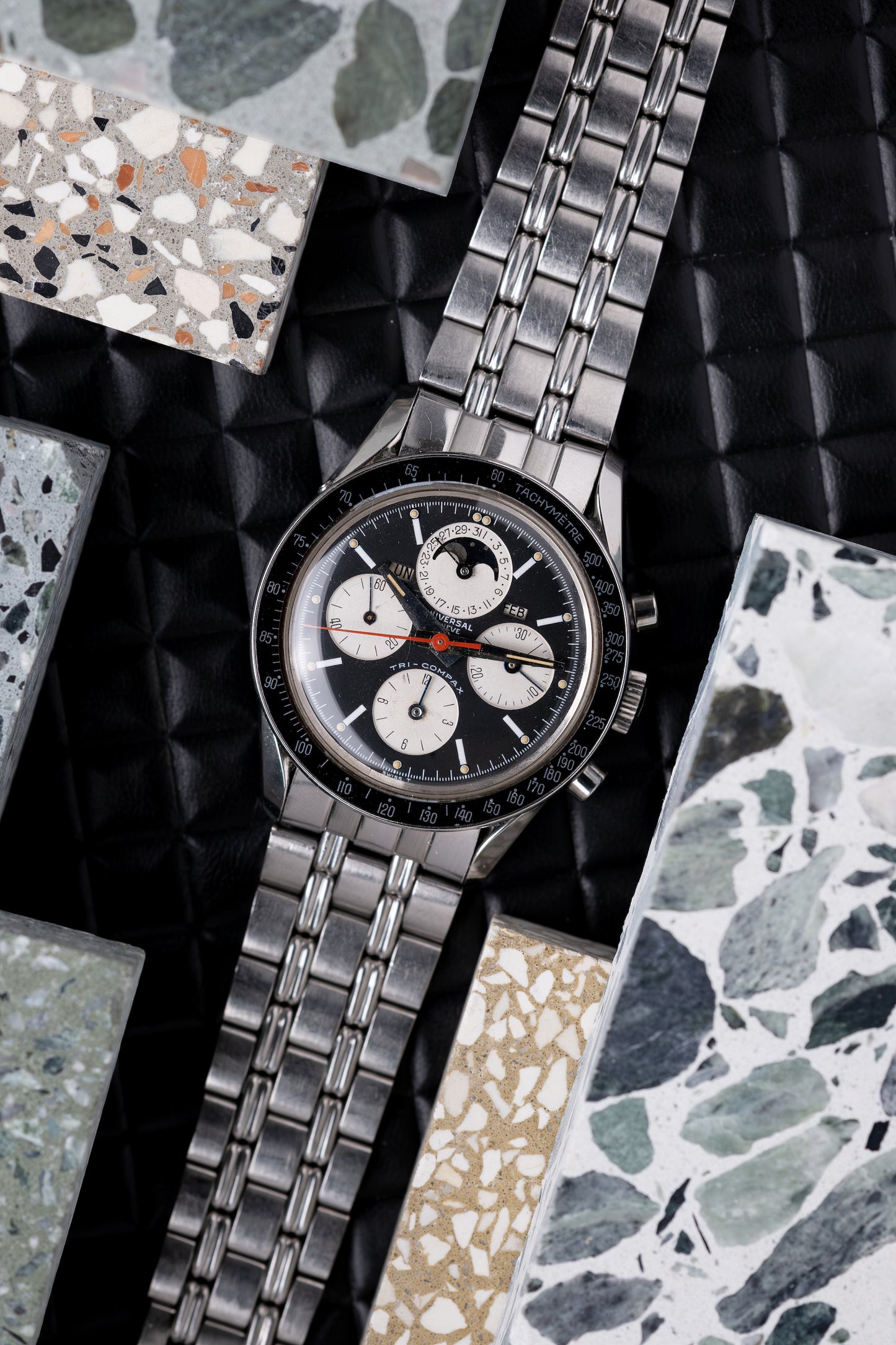UNIVERSAL GENEVE Tri Compax Chronograph Ref. 881101/02 Evil Clapton (1963)