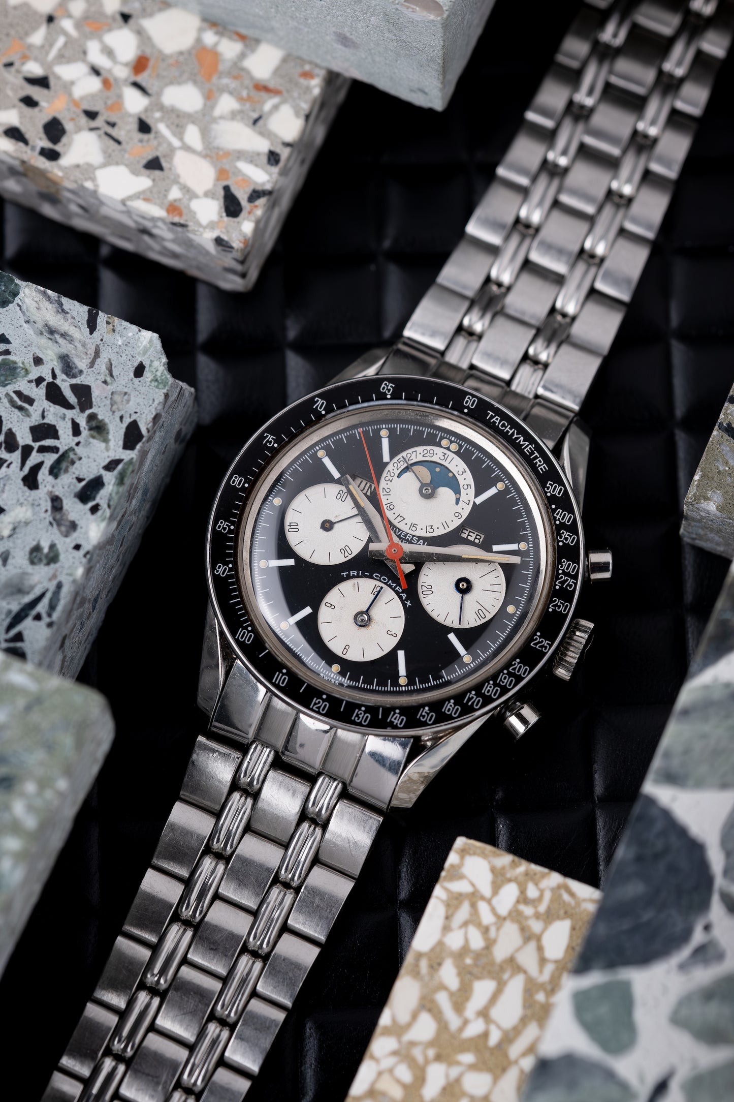 UNIVERSAL GENEVE Tri Compax Chronograph Ref. 881101/02 Evil Clapton (1963)