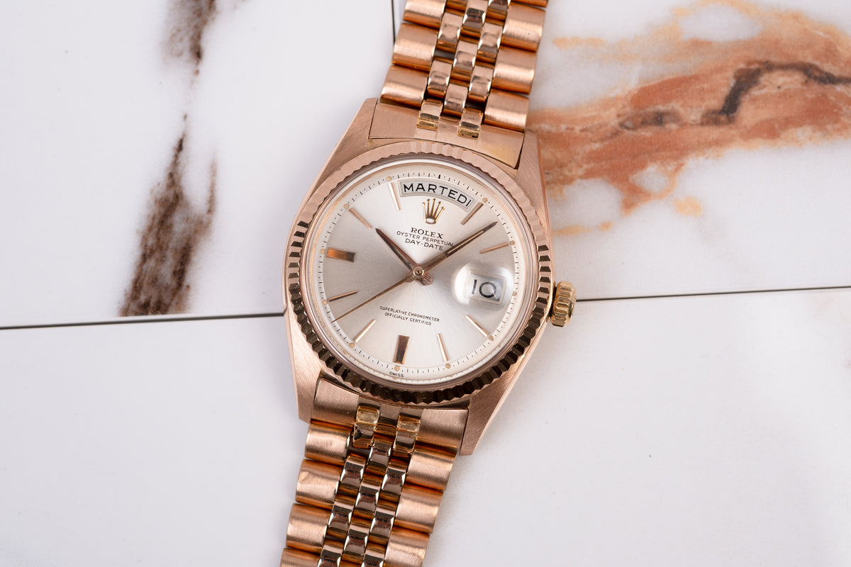ROLEX Oyster Perpetual Day Date Ref. 1803 18 Carat Rose Gold (1964)