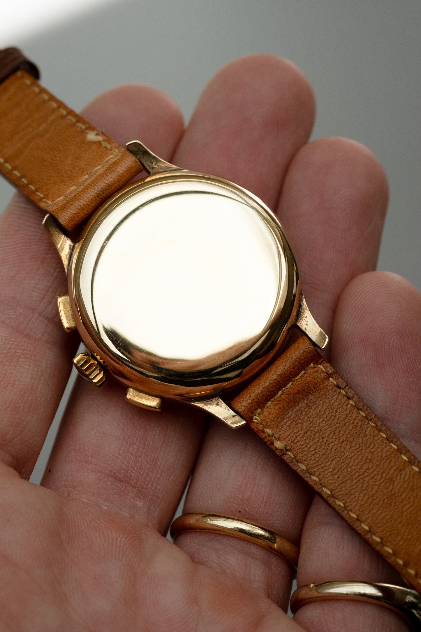 LONGINES 14k Yellow Gold Chronograph Ref. 13ZN (c. 1940)