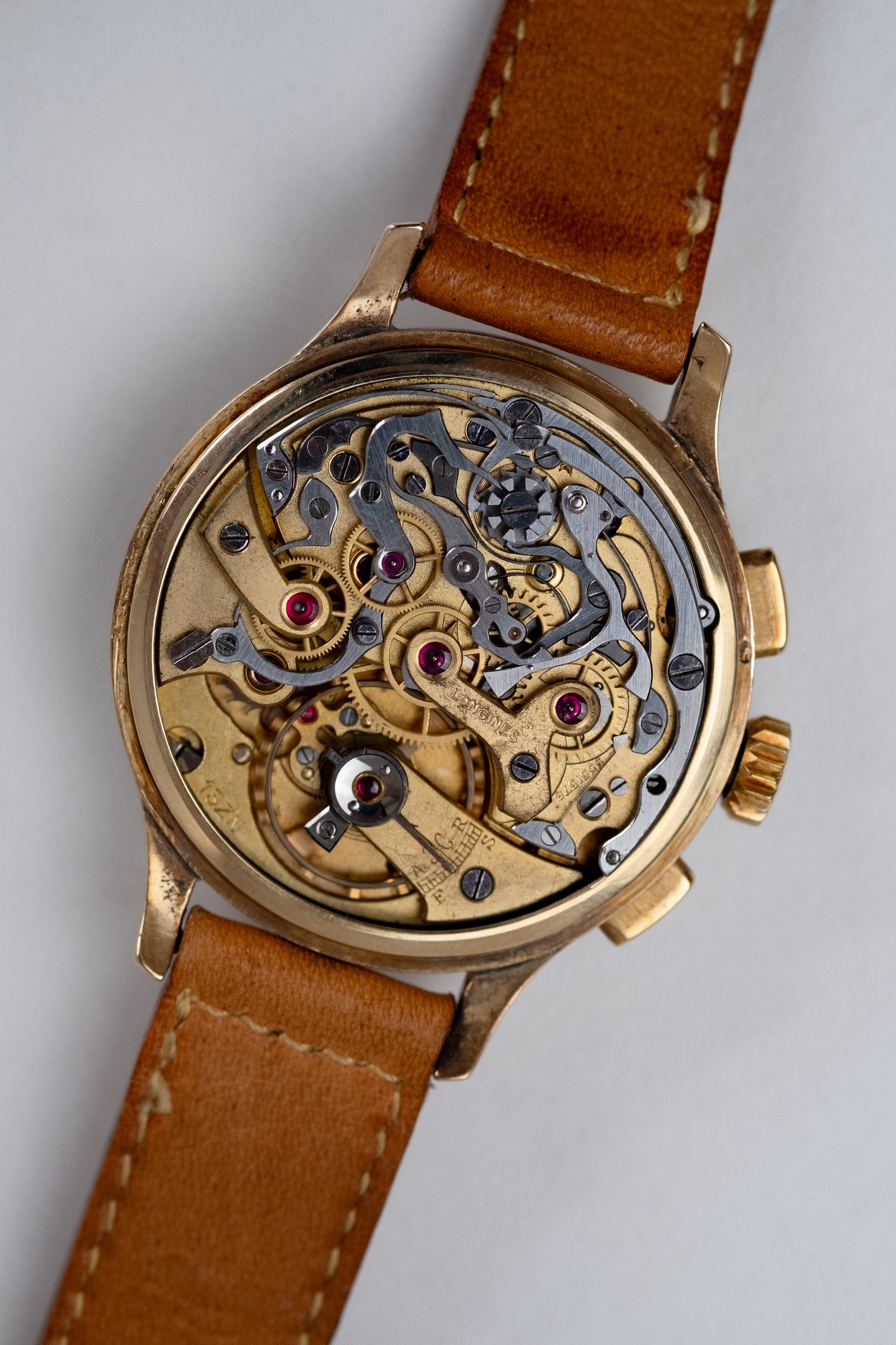 LONGINES 14k Yellow Gold Chronograph Ref. 13ZN (c. 1940)