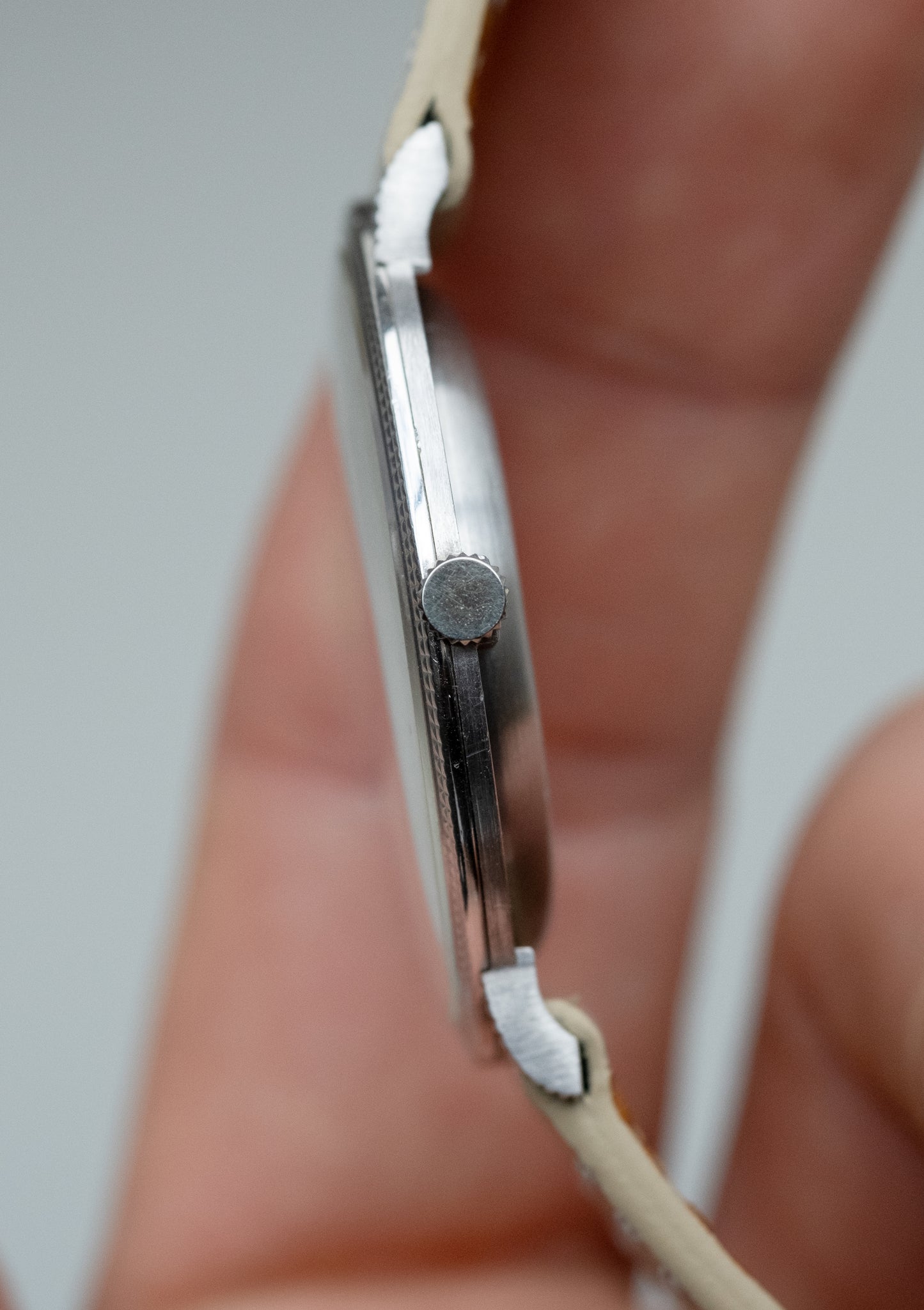 AUDEMARS PIGUET Ultra Thin White Gold Hobnail Blue Dial Ref. 5259 (c. 1970)