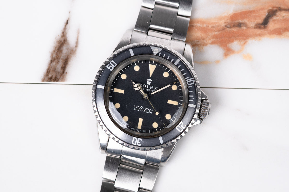 ROLEX Submariner Ref. 5513 with papers (1972)