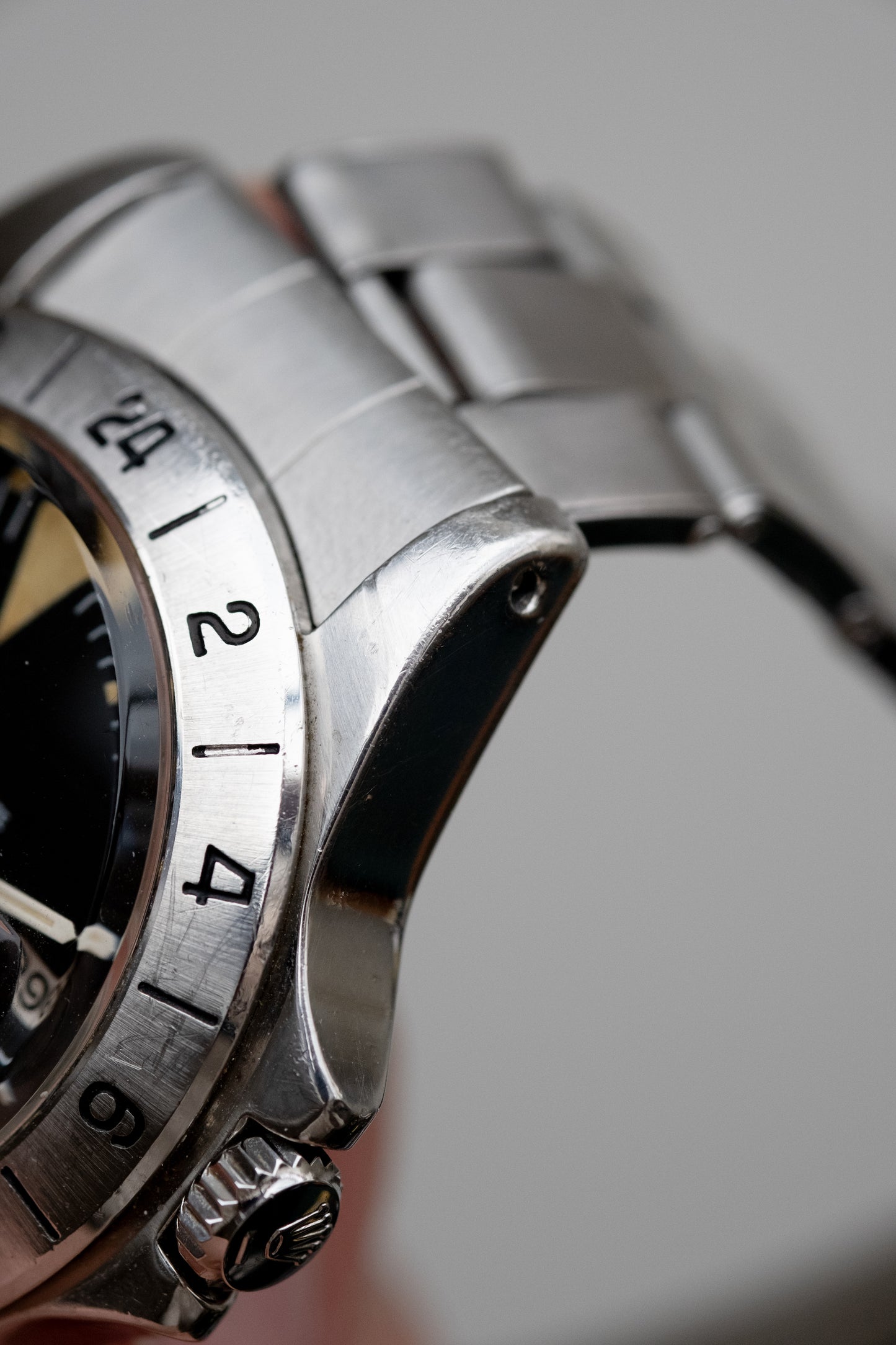 ROLEX Explorer II "Freccione" Ref. 1655 Mk 1 Straight Hand FULL SET (1973)