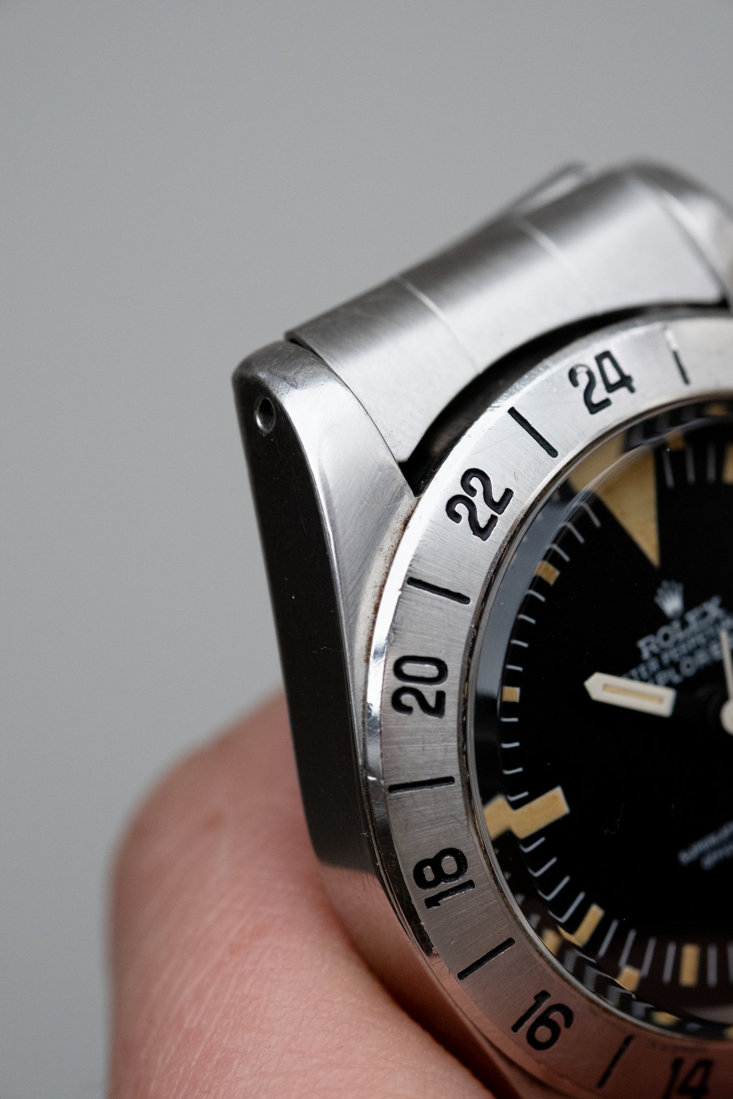 ROLEX Explorer II "Freccione" Ref. 1655 Mk 1 Straight Hand FULL SET (1973)