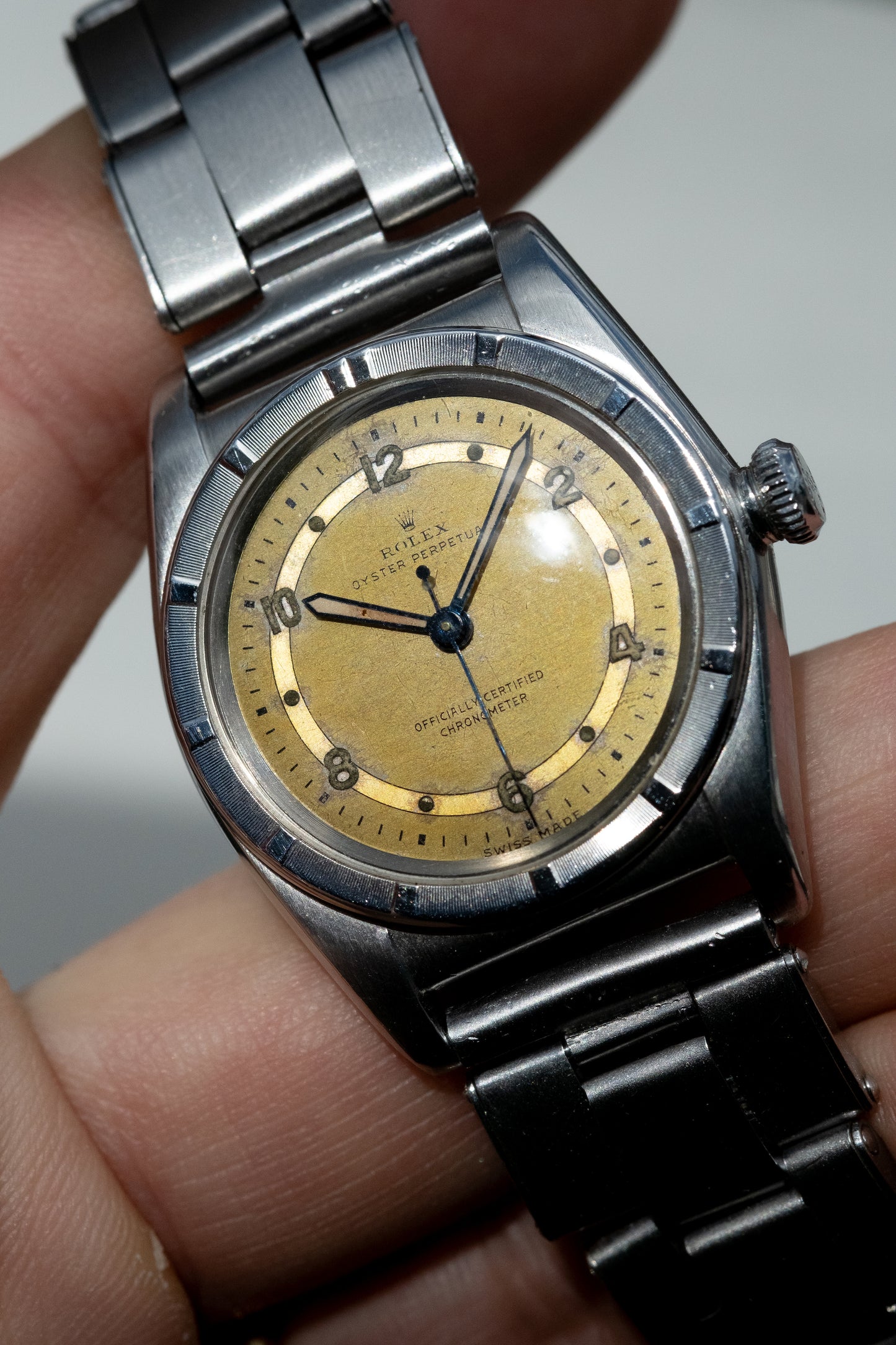 ROLEX Oyster Perpetual Bubbleback Ref. 3372 (1946)