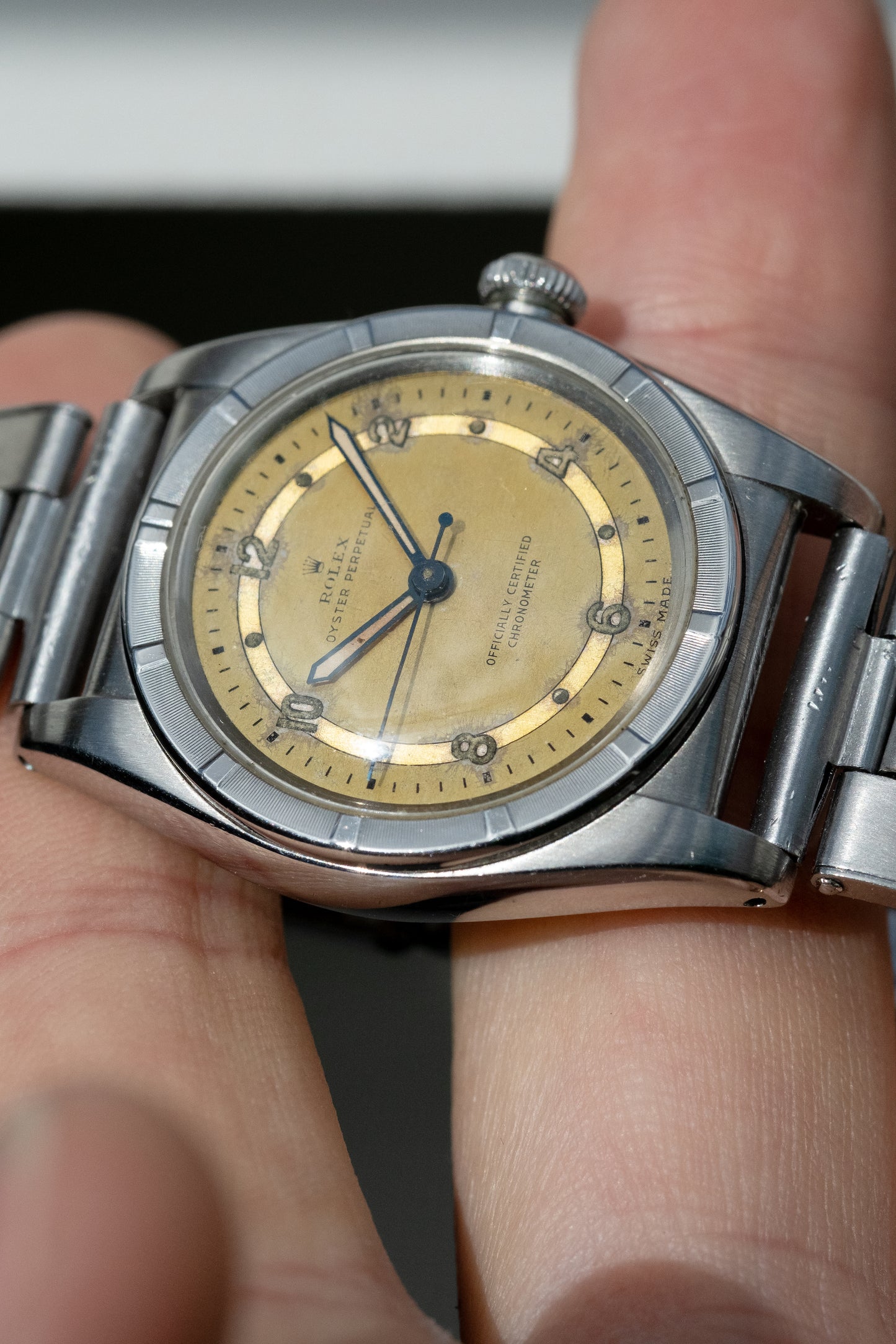 ROLEX Oyster Perpetual Bubbleback Ref. 3372 (1946)
