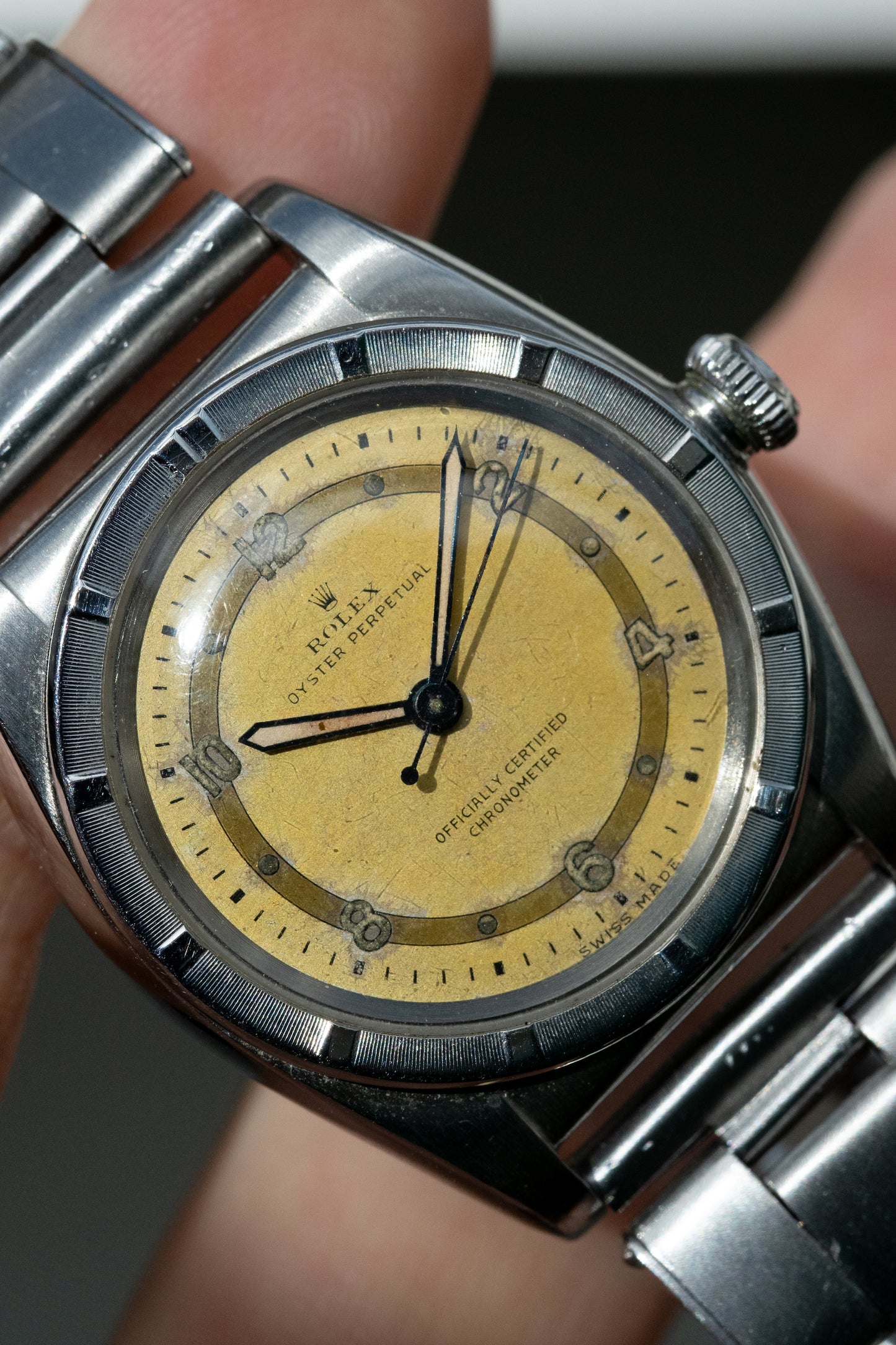 ROLEX Oyster Perpetual Bubbleback Ref. 3372 (1946)