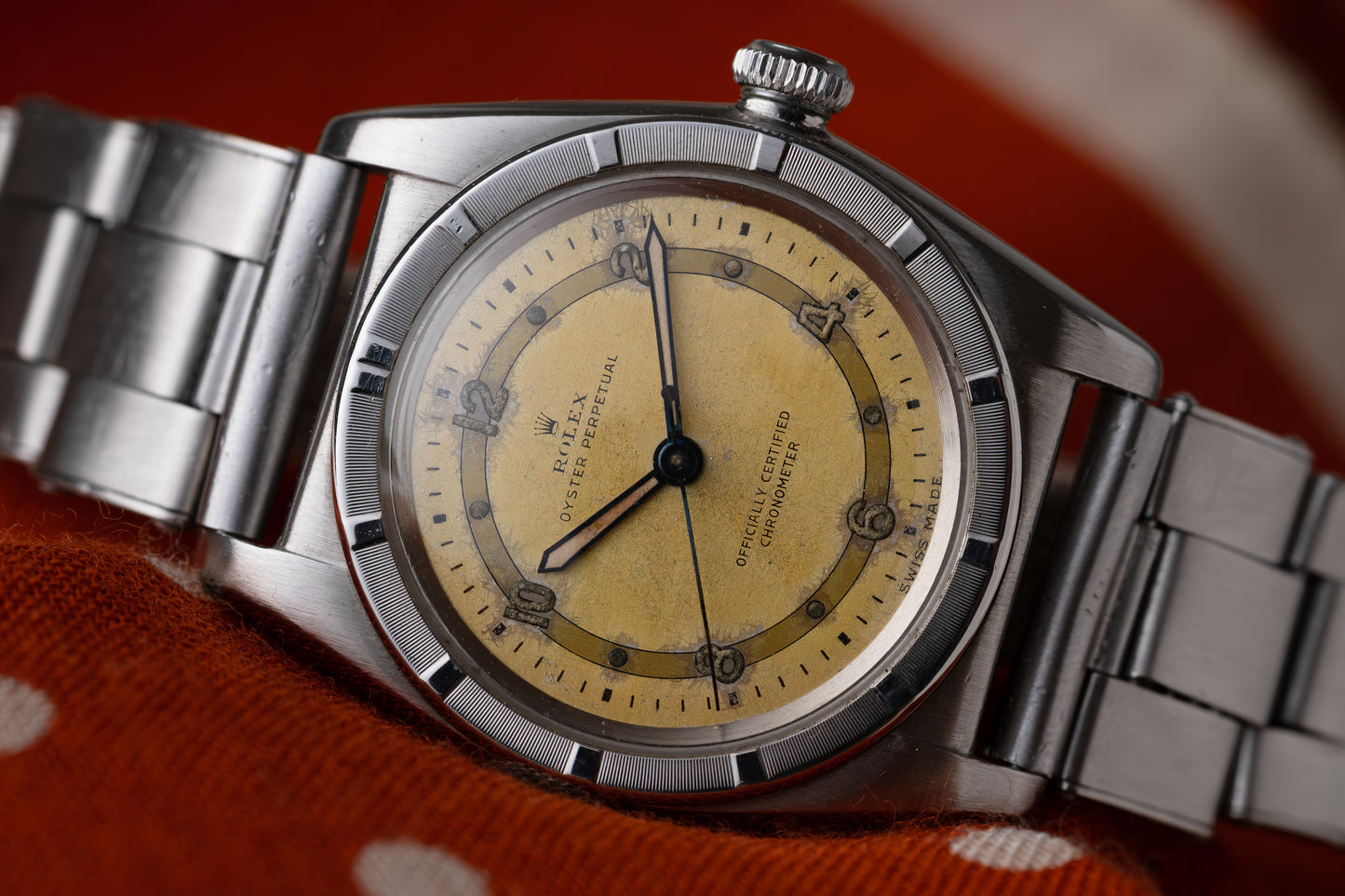 ROLEX Oyster Perpetual Bubbleback Ref. 3372 (1946)