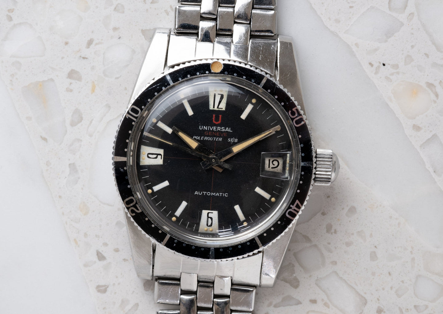 UNIVERSAL GENEVE Polerouter Sub Ref. 869109/01 (1960)