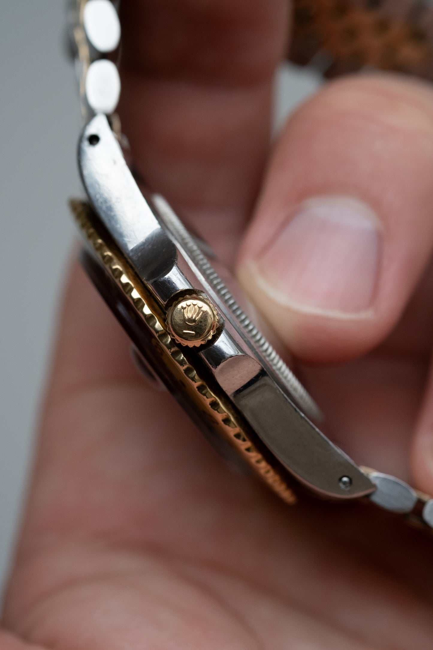 ROLEX GMT Ref. 1675 Tiger Eye Root Beer Nipple Dial (1979)