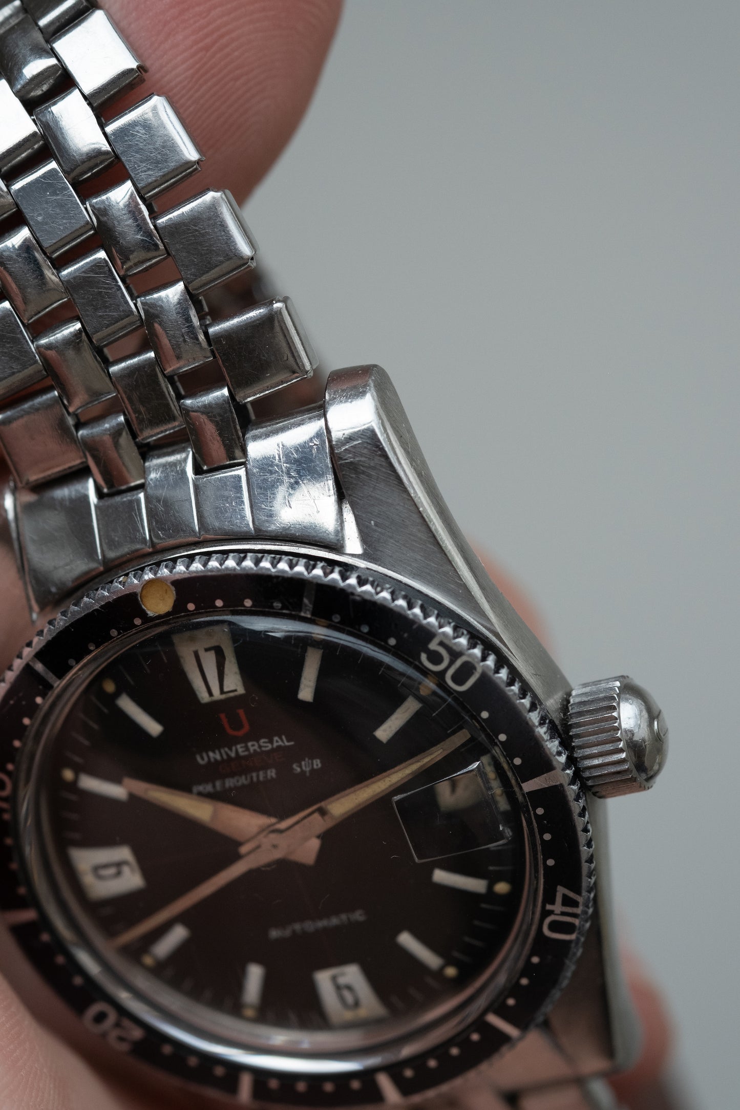 UNIVERSAL GENEVE Polerouter Sub Ref. 869109/01 (1960)
