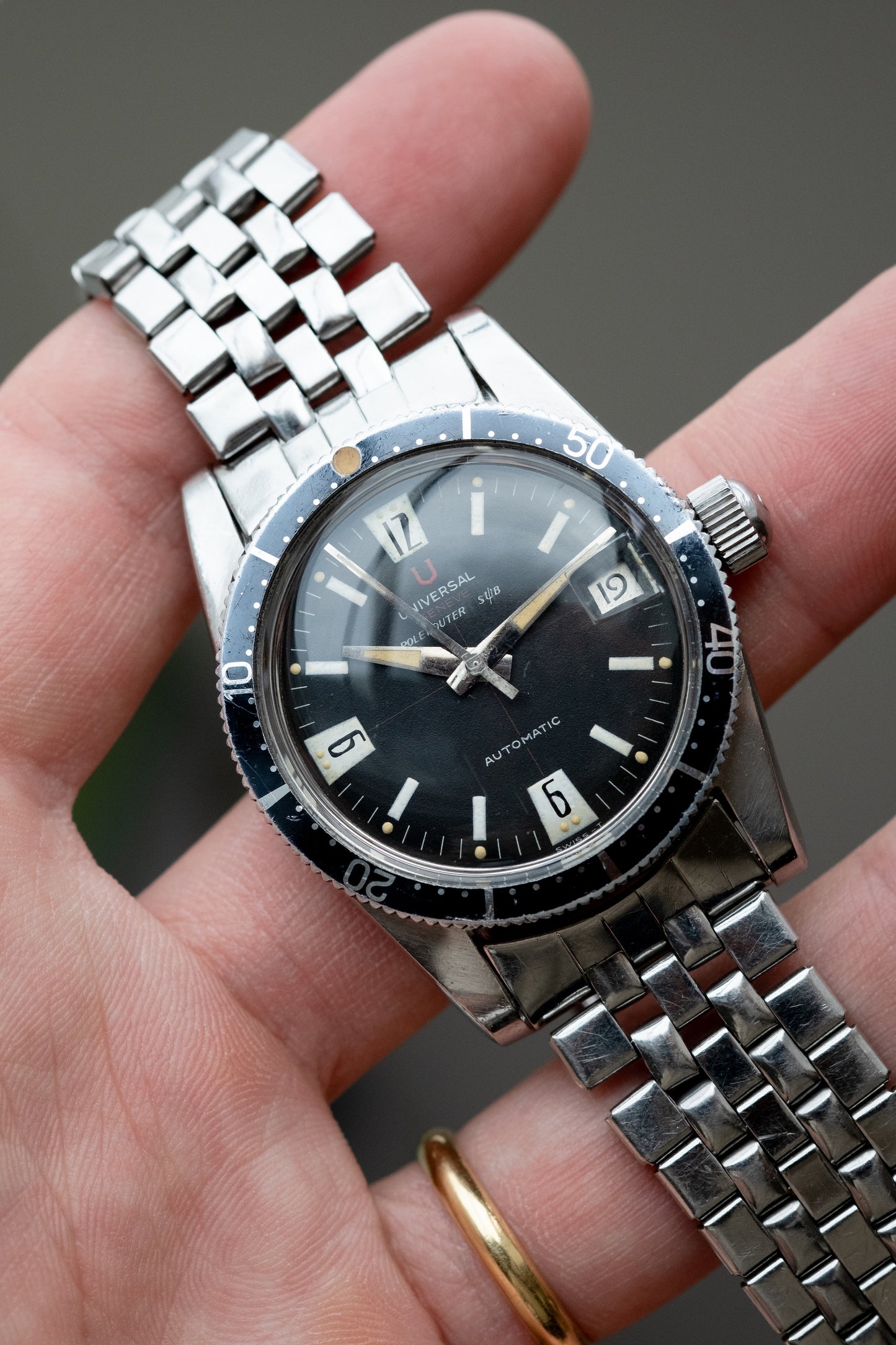 UNIVERSAL GENEVE Polerouter Sub Ref. 869109/01 (1960)