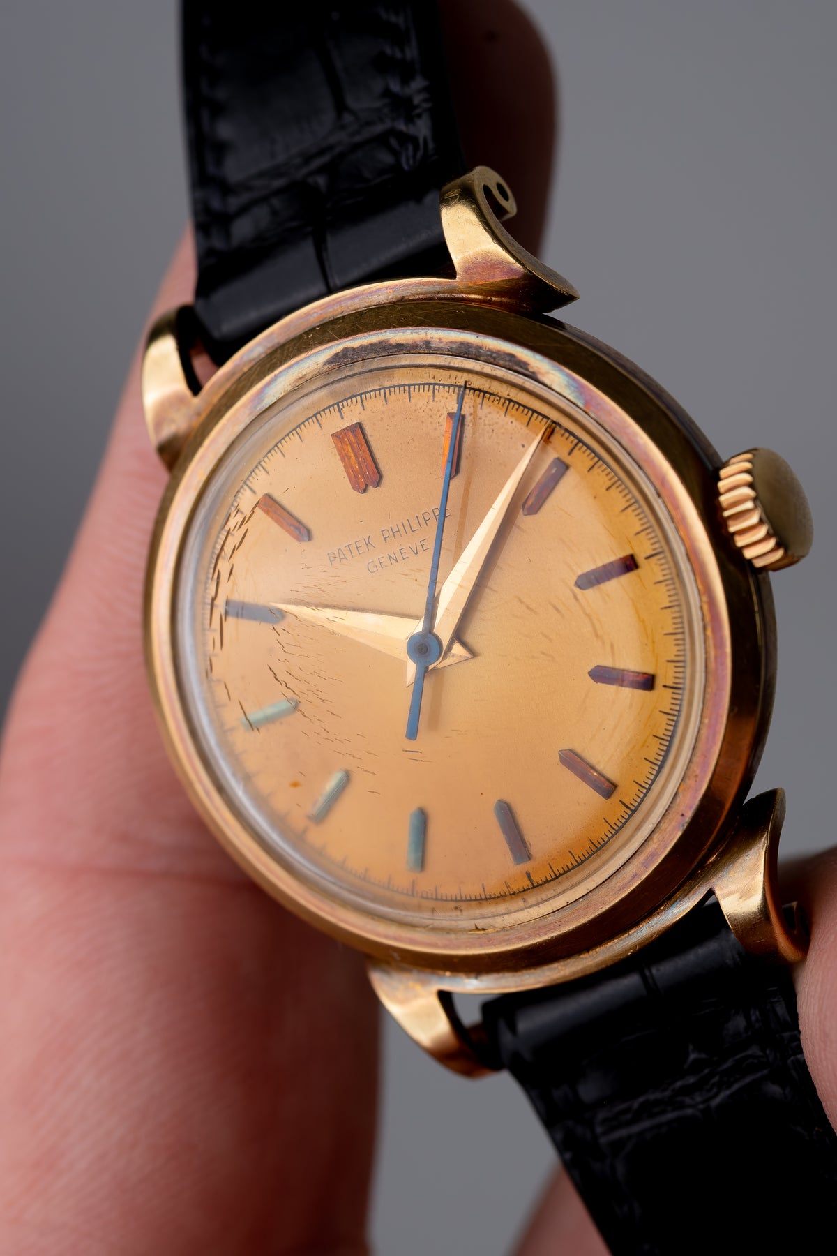 PATEK PHILIPPE Ref. 1491 Tropical Dial 18 Carat Yellow Gold (1952)