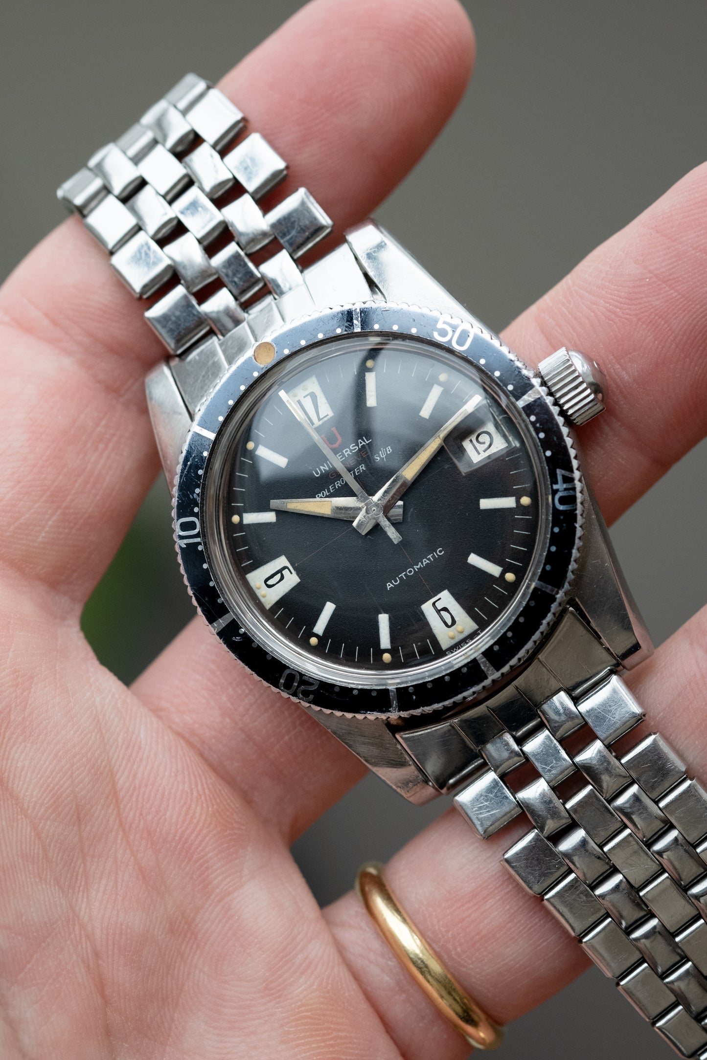 UNIVERSAL GENEVE Polerouter Sub Ref. 869109/01 (1960)