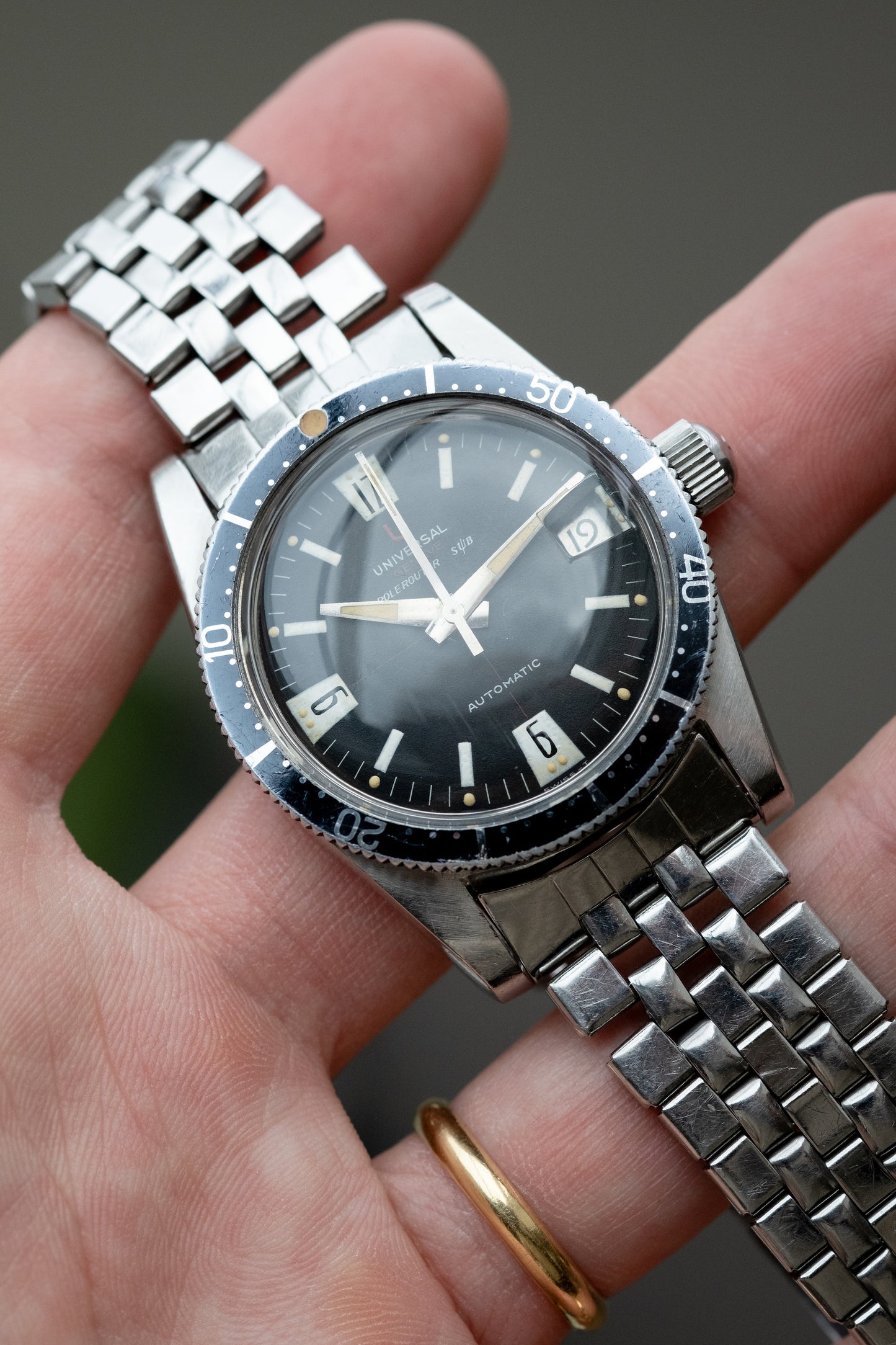UNIVERSAL GENEVE Polerouter Sub Ref. 869109/01 (1960)