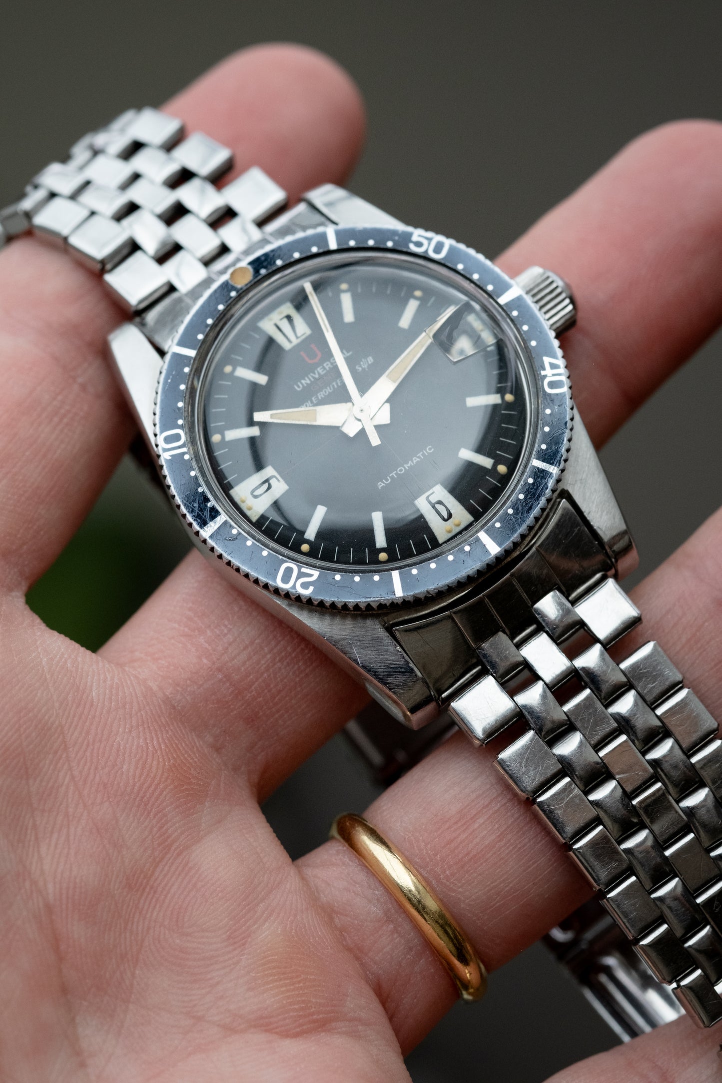 UNIVERSAL GENEVE Polerouter Sub Ref. 869109/01 (1960)