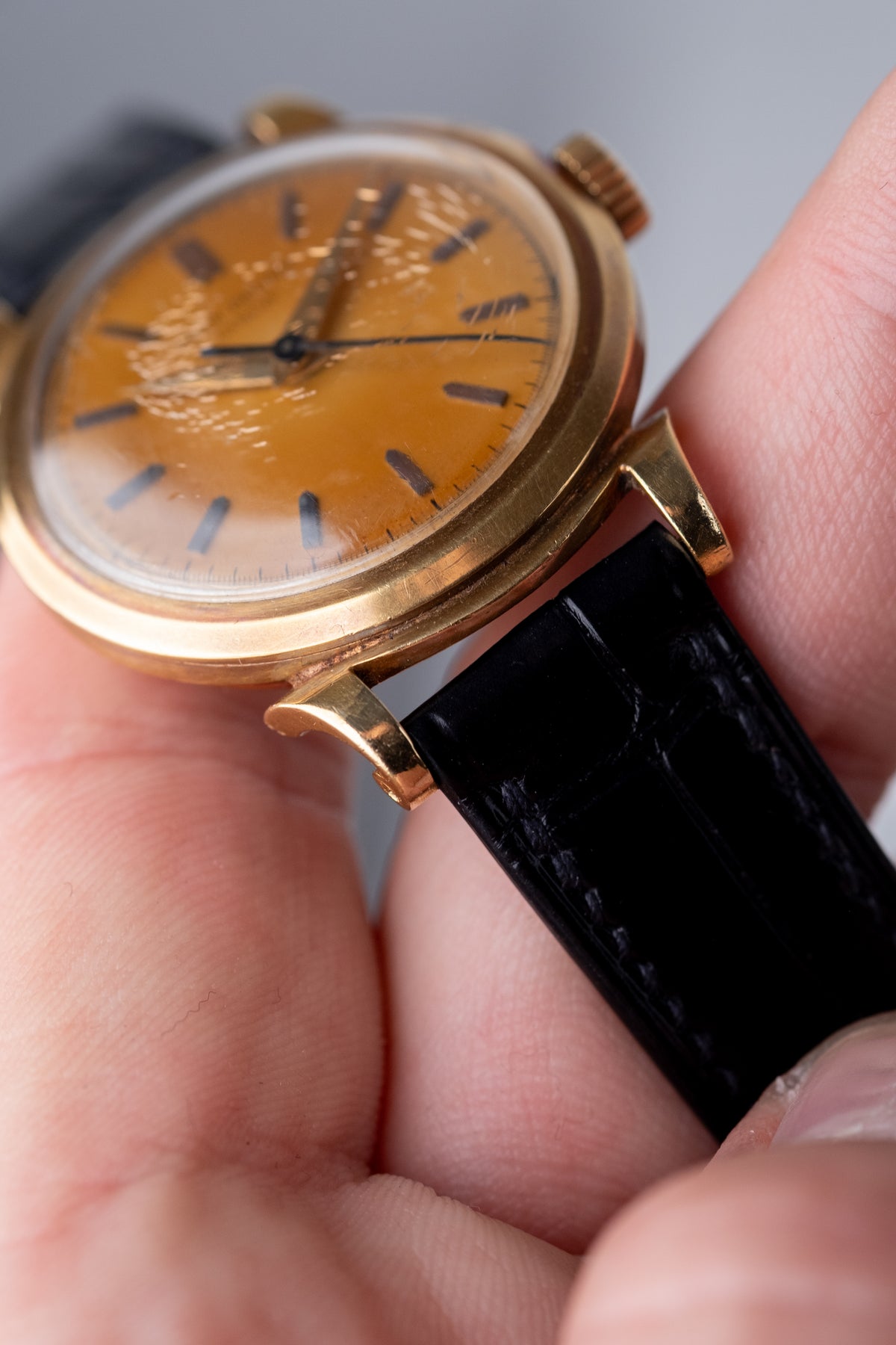 PATEK PHILIPPE Ref. 1491 Tropical Dial 18 Carat Yellow Gold (1952)