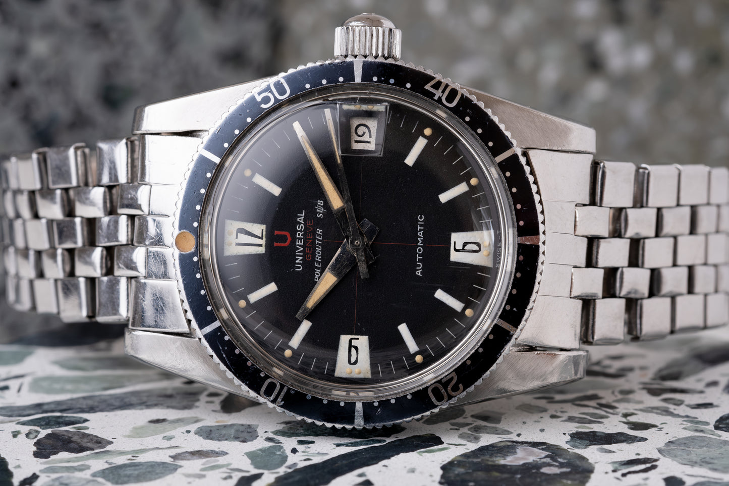 UNIVERSAL GENEVE Polerouter Sub Ref. 869109/01 (1960)