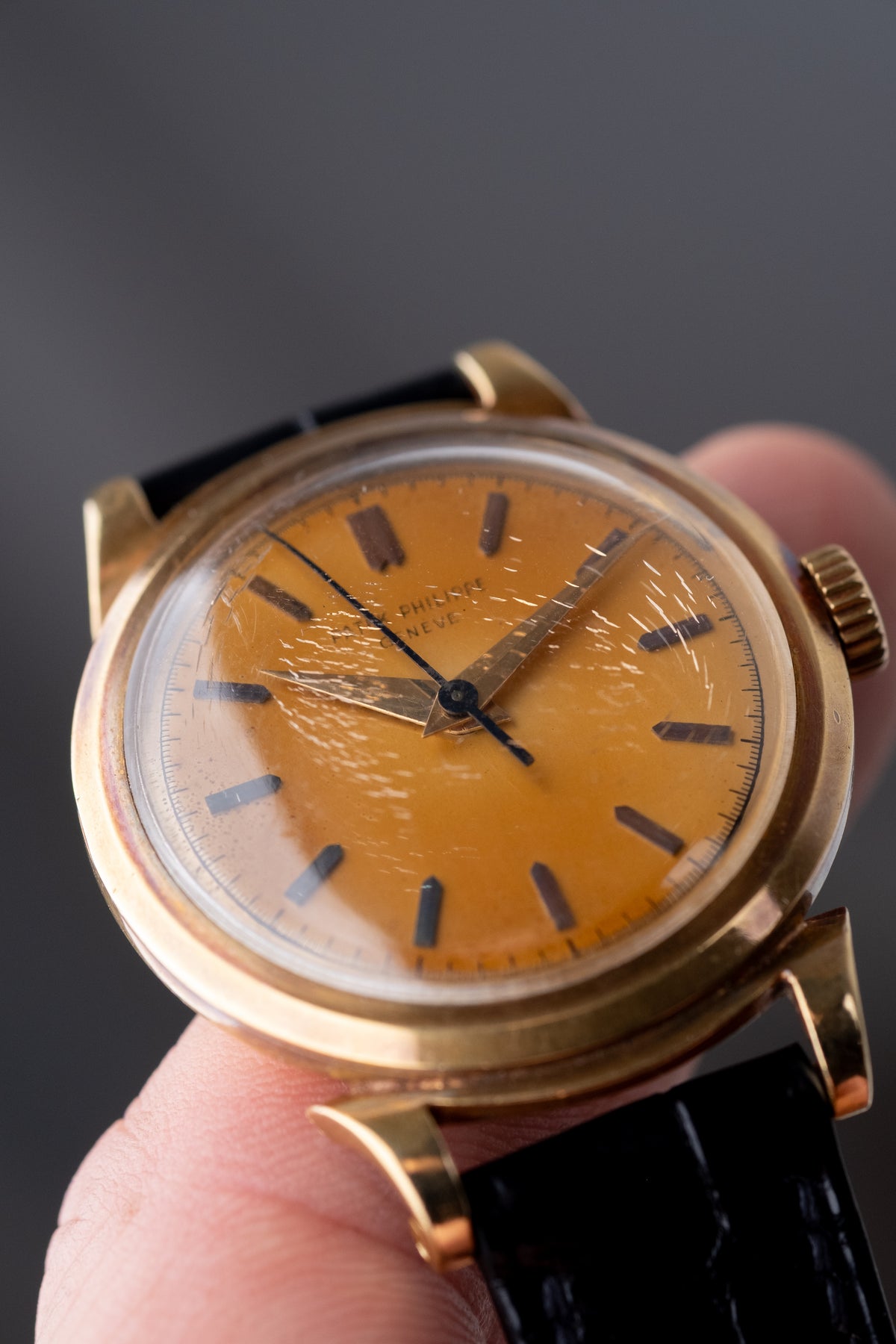 PATEK PHILIPPE Ref. 1491 Tropical Dial 18 Carat Yellow Gold (1952)