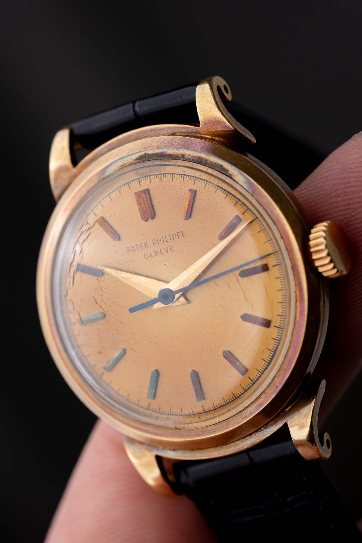 PATEK PHILIPPE Ref. 1491 Tropical Dial 18 Carat Yellow Gold (1952)