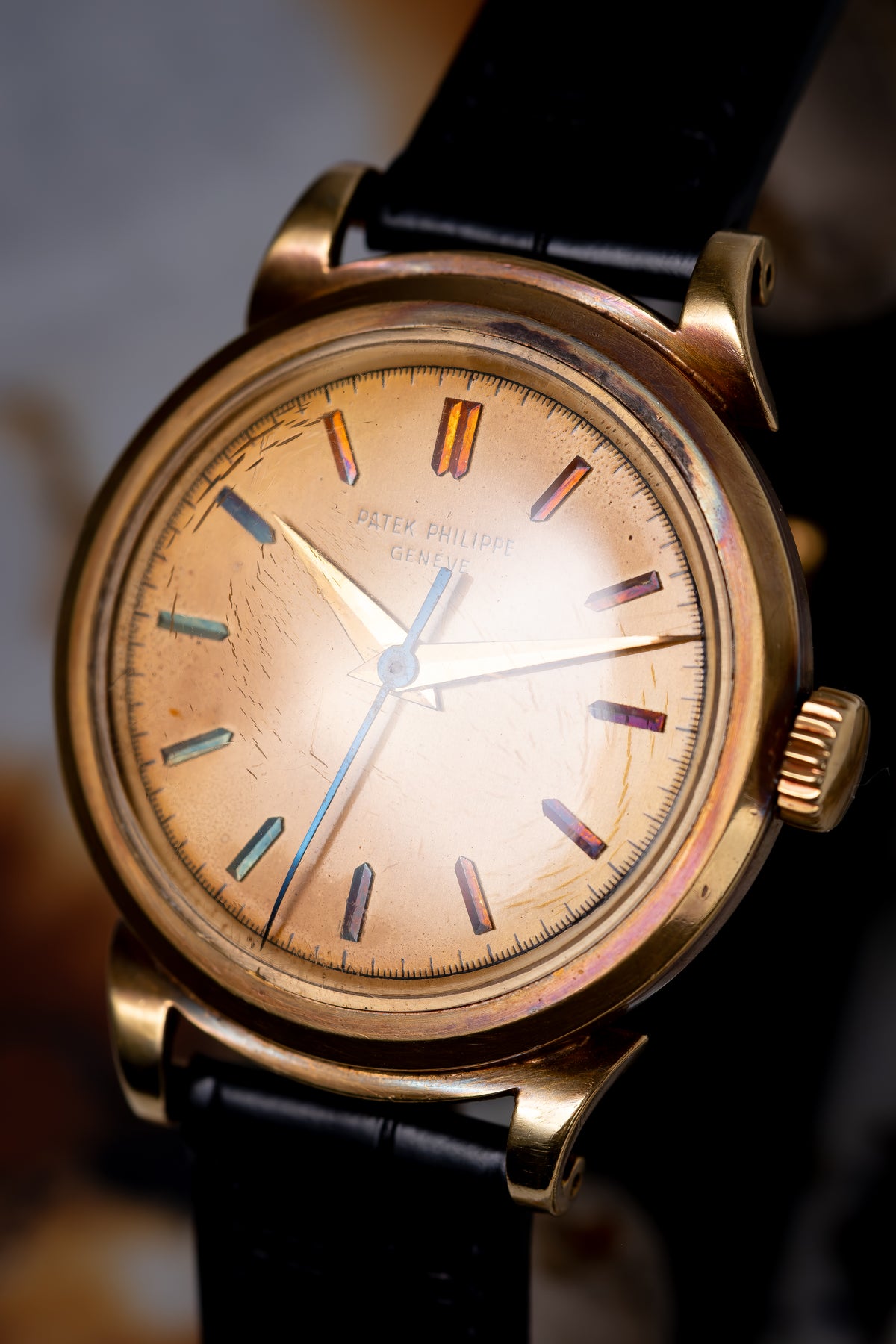 PATEK PHILIPPE Ref. 1491 Tropical Dial 18 Carat Yellow Gold (1952)