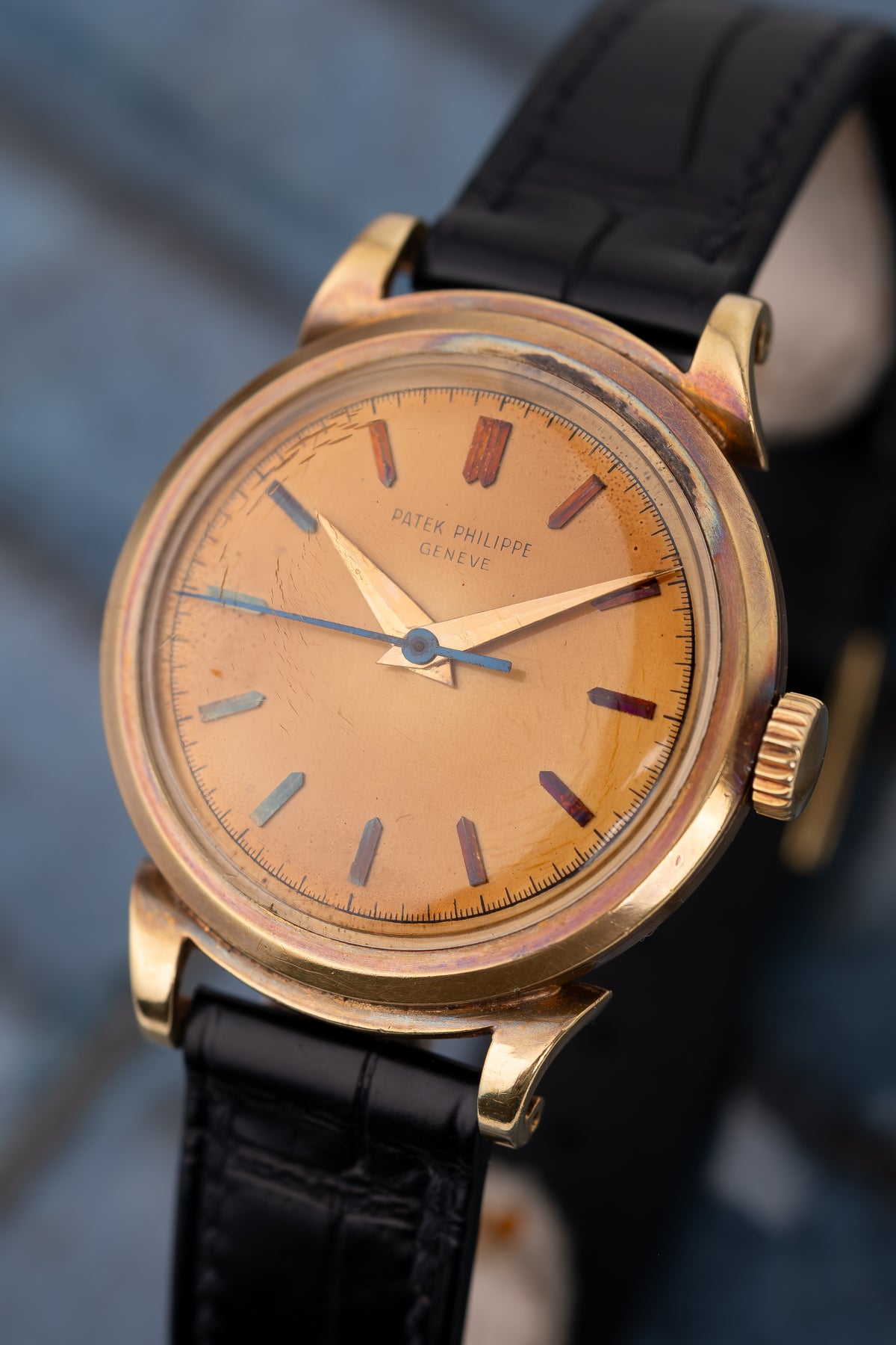 PATEK PHILIPPE Ref. 1491 Tropical Dial 18 Carat Yellow Gold (1952)