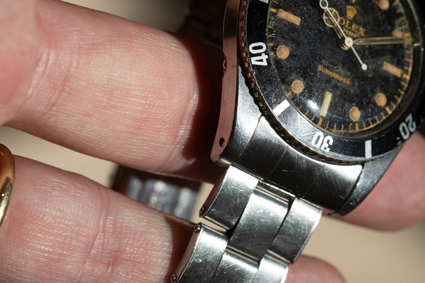 ROLEX Small Crown Submariner Ref. 6536/1 Red Triangle Collectors Set Full History (1957)