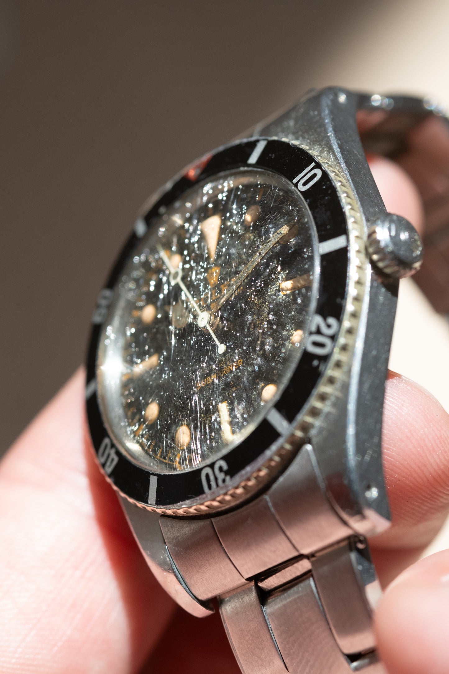 ROLEX Small Crown Submariner Ref. 6536/1 Red Triangle Collectors Set Full History (1957)