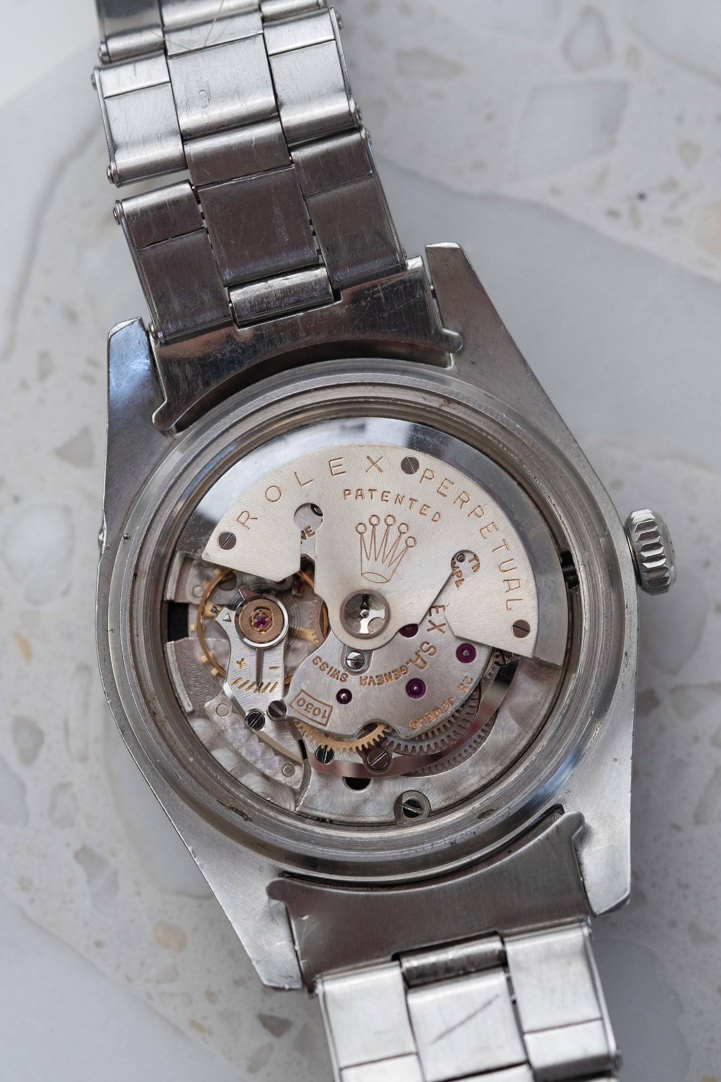 ROLEX Small Crown Submariner Ref. 6536/1 Red Triangle Collectors Set Full History (1957)