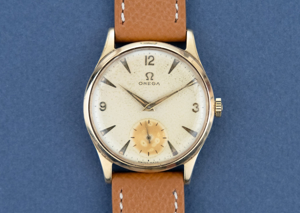 OMEGA Gold Sub Second Cal. 266 (1952)
