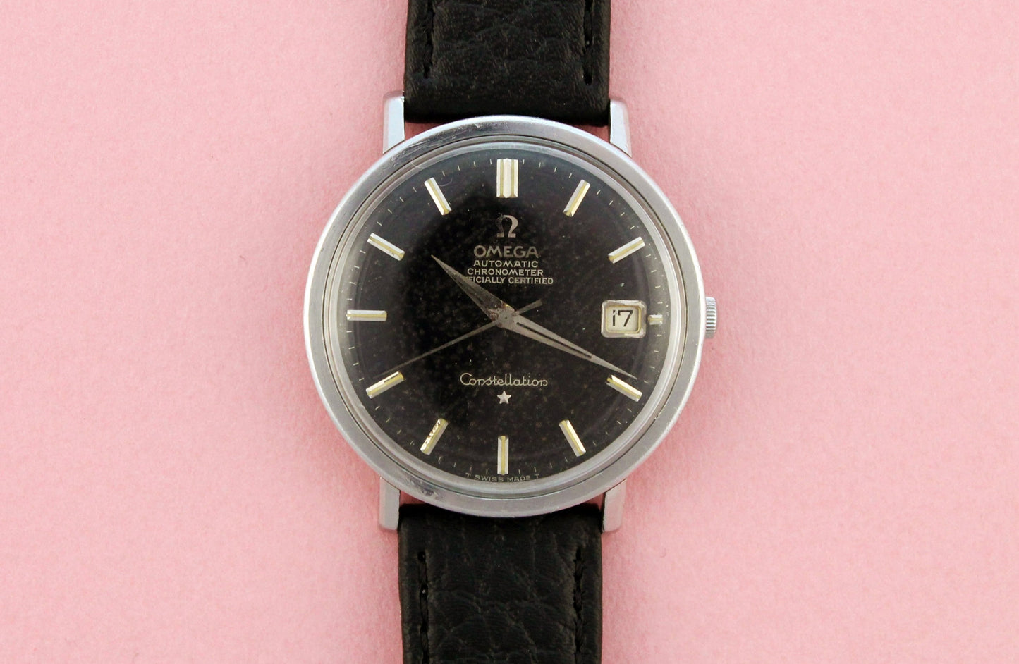 OMEGA Black Dial Automatic Chronometer Constellation (1966)