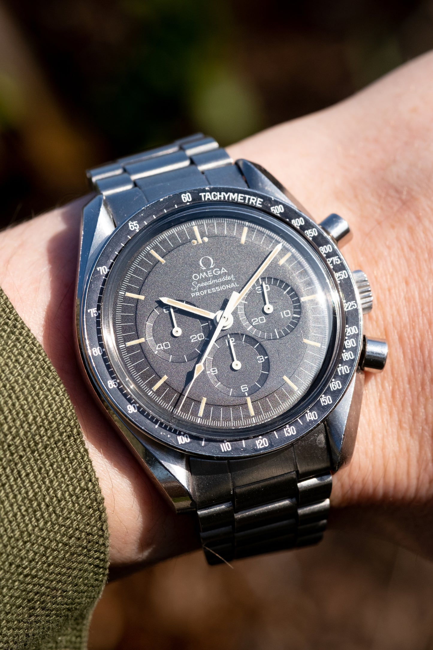 OMEGA Speedmaster Professional Moonwatch Straight Writing Ref. 145.022 69 ST (1971)