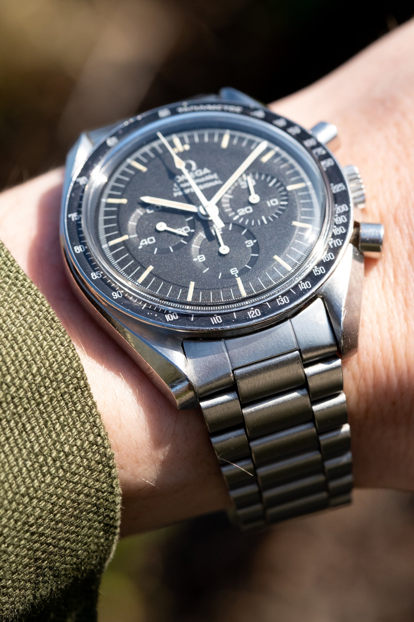 OMEGA Speedmaster Professional Moonwatch Straight Writing Ref. 145.022 69 ST (1971)