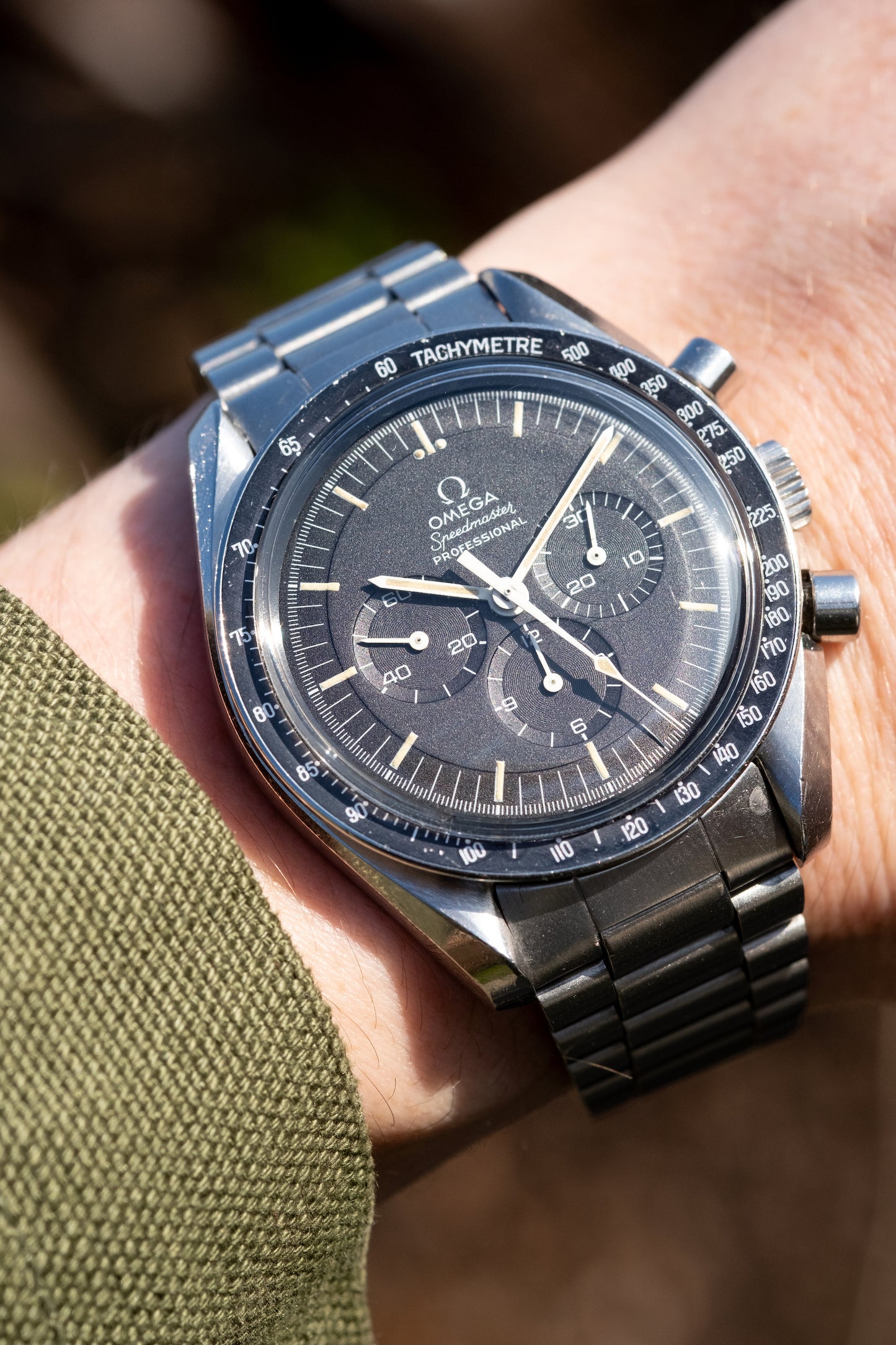 OMEGA Speedmaster Professional Moonwatch Straight Writing Ref. 145.022 69 ST (1971)